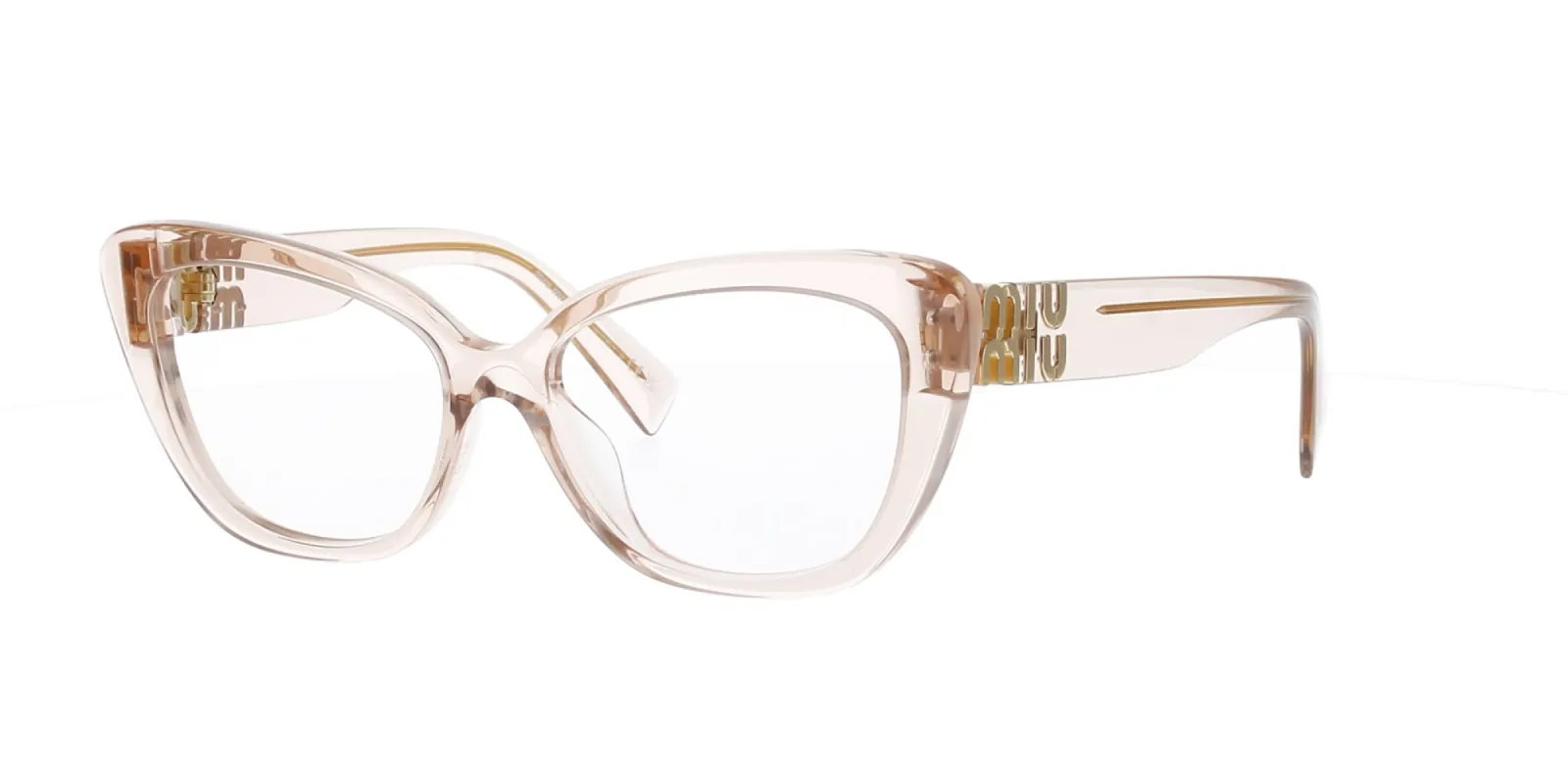 Pink Crystal Cat Eye Miu Miu Frame sold by Fashion Eyewear