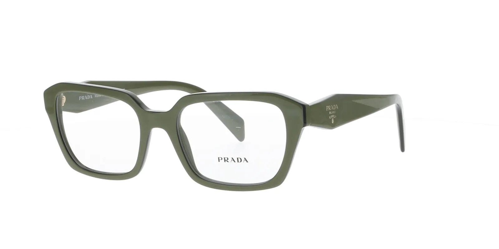 Green Square Prada Frame sold by Fashion Eyewear