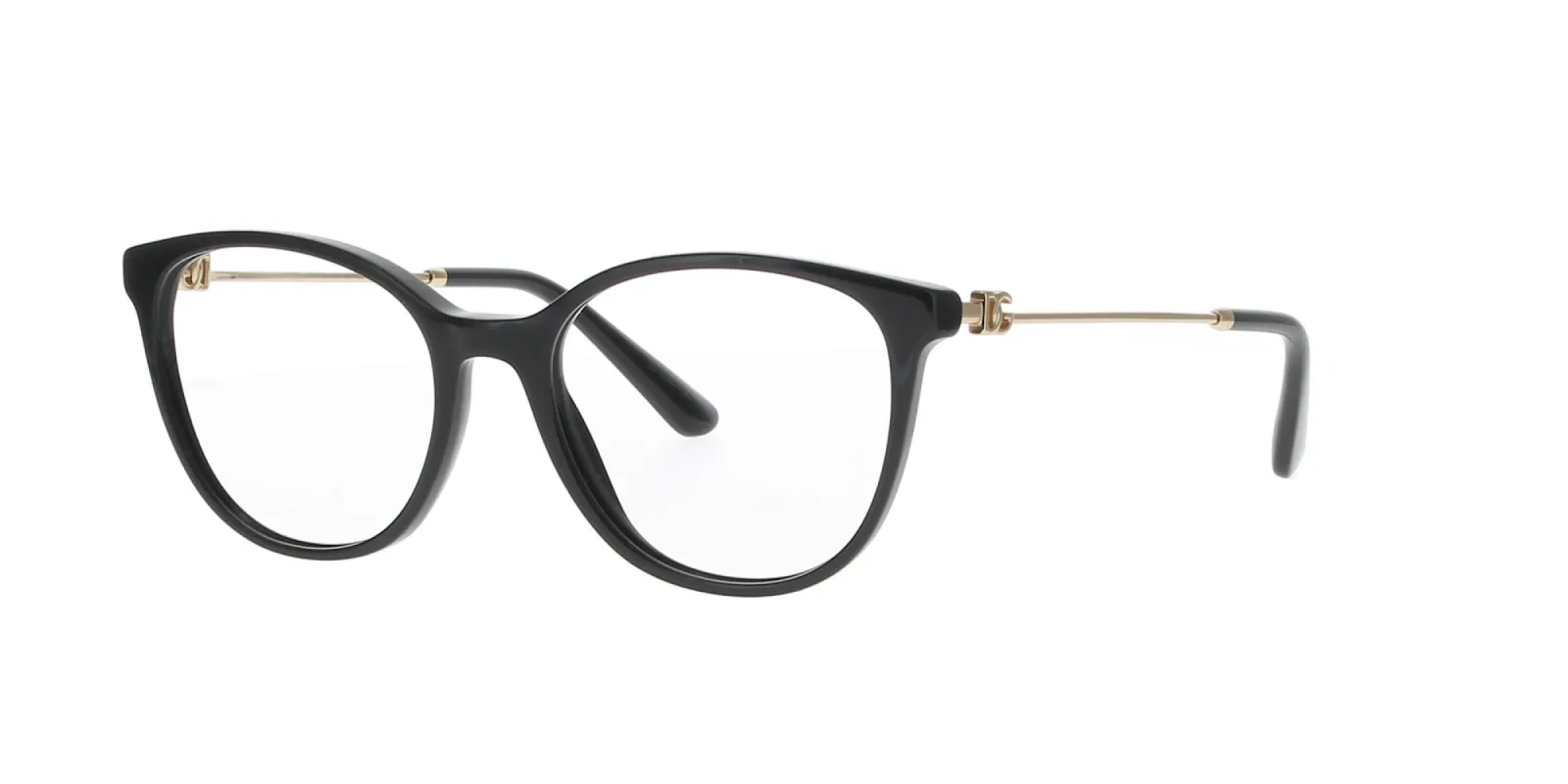 Black and Gold Butterfly Dolce & Gabbana Frame sold by Fashion Eyewear