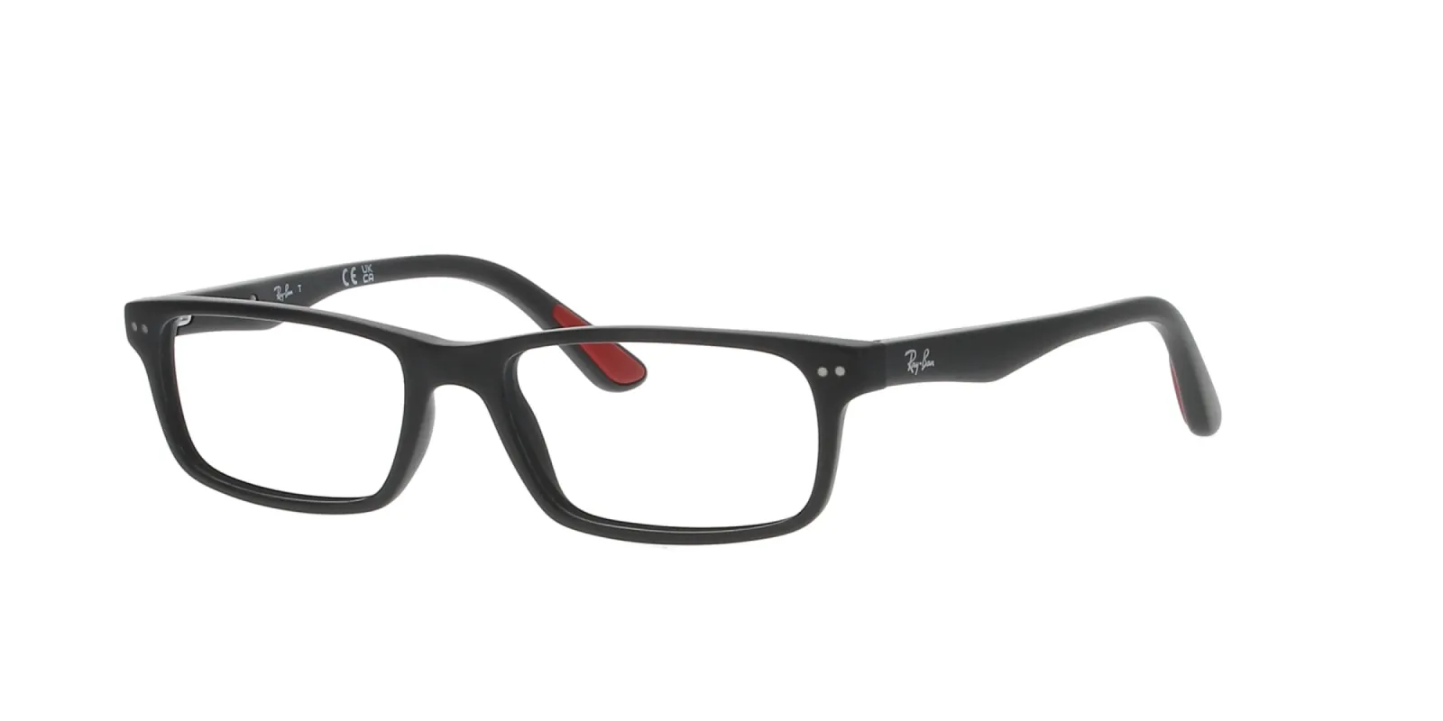 Matt Black Rectangle Rayban Frame sold by Fashion Eyewear