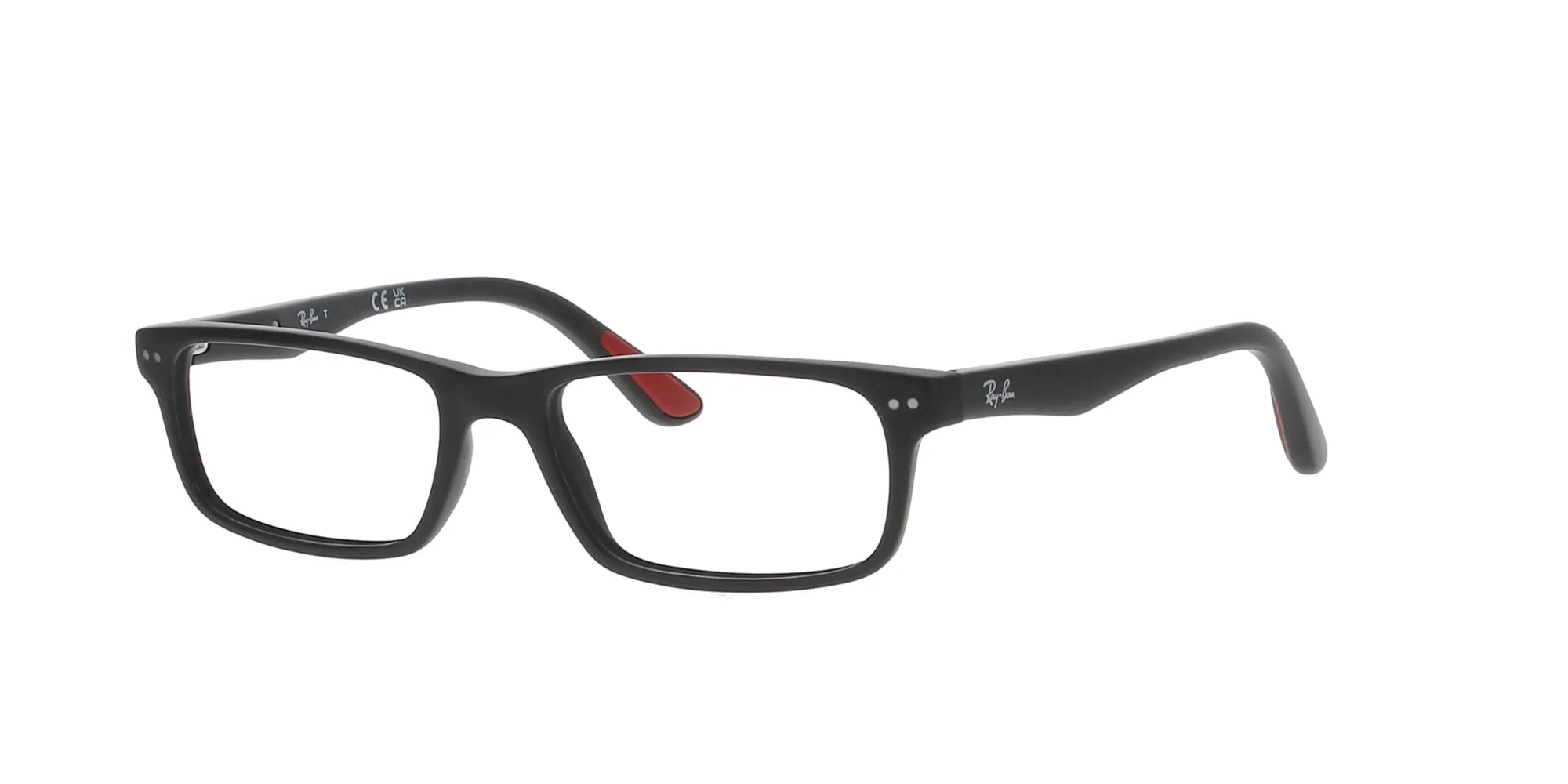 Matt Black Rectangle Rayban Frame sold by Fashion Eyewear