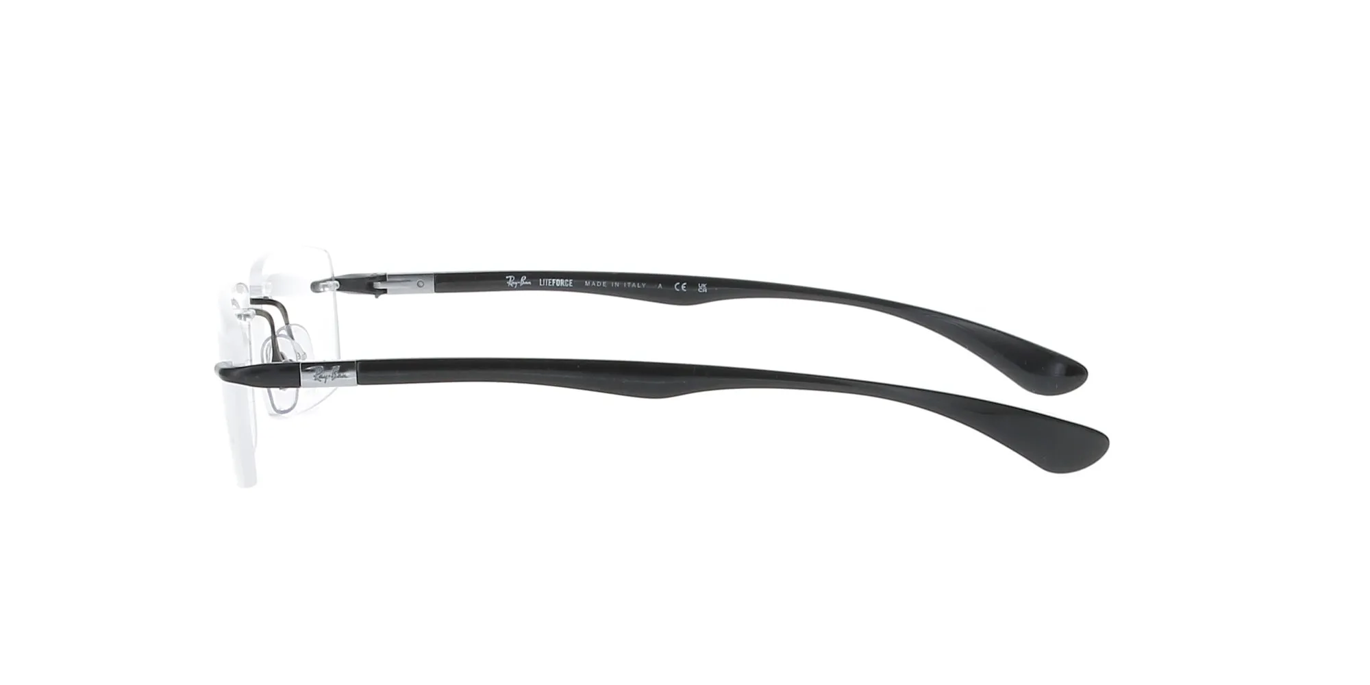 Rimless Liteforce Titanium Rayban Frame sold by Fashion Eyewear product image thumbnail 3