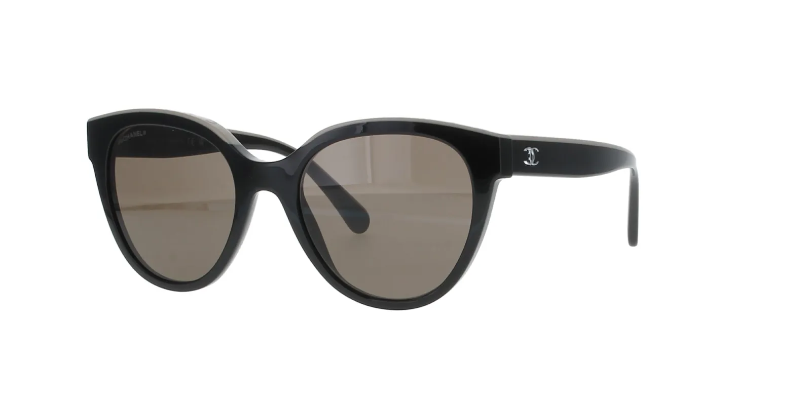 Black and Beige Butterfly Chanel Sunglasses sold by Fashion Eyewear