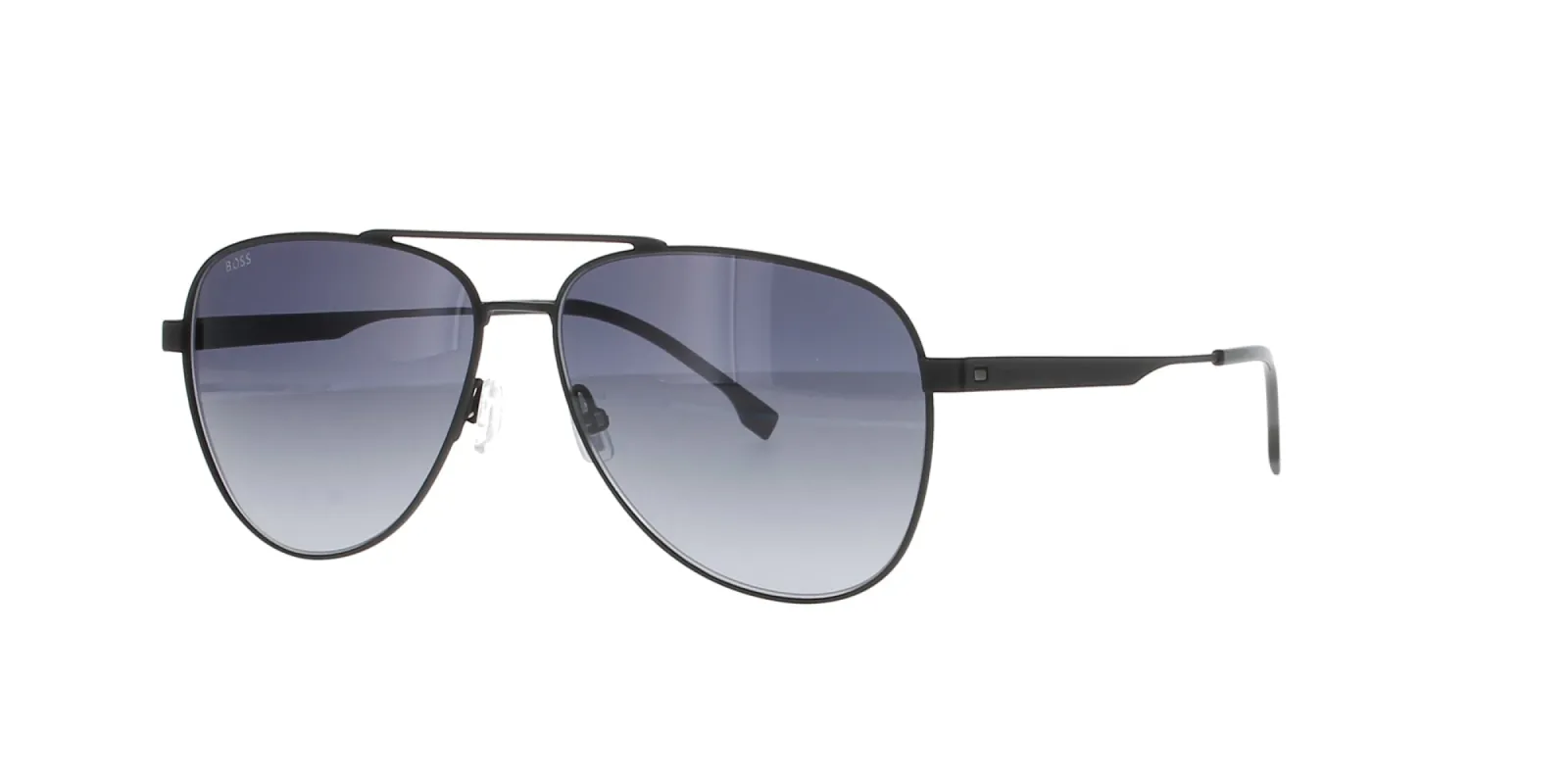 Matt Black Aviator Boss Sunglasses sold by Fashion Eyewear