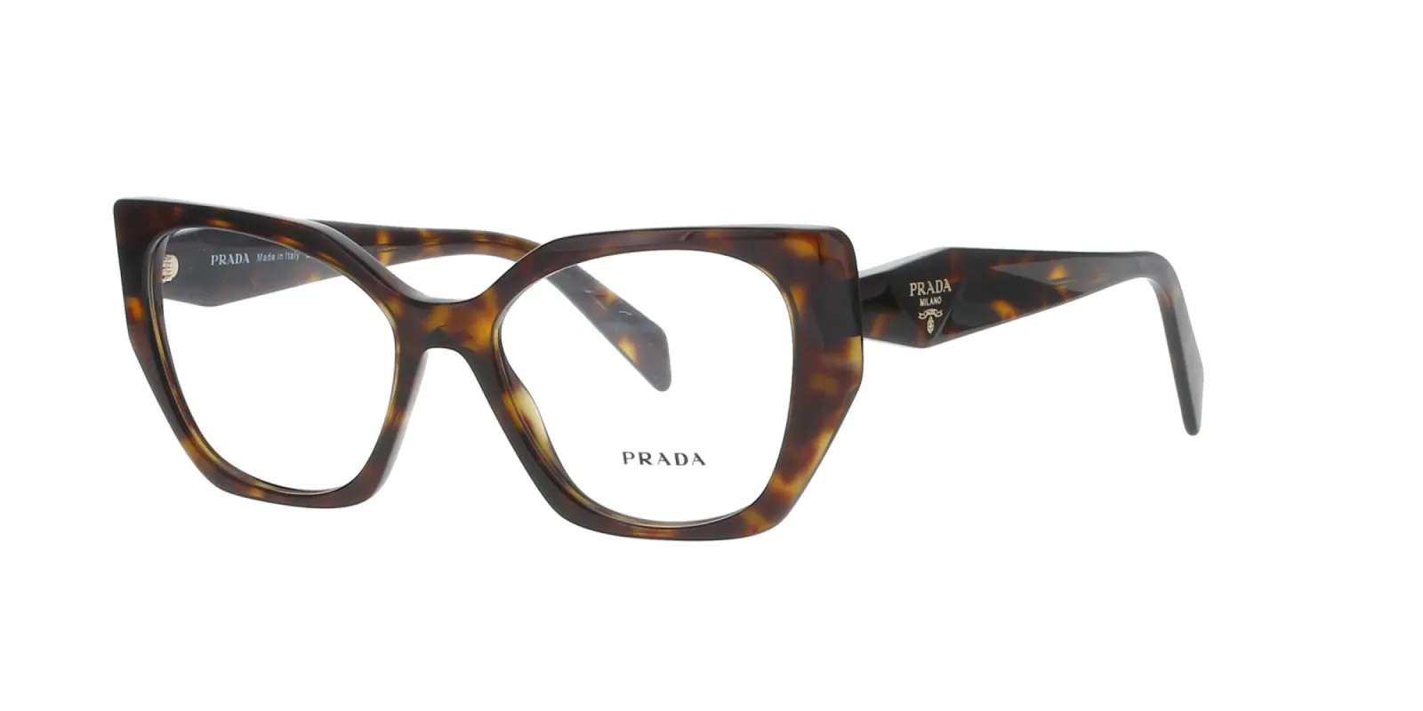 Angular Havana Prada Frame sold by Fashion Eyewear