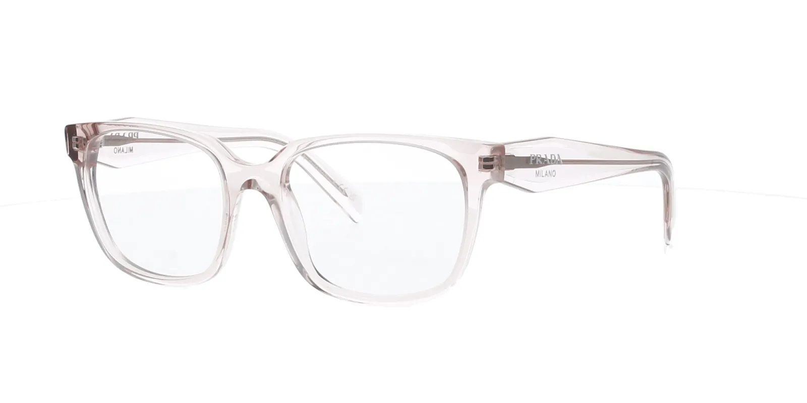 Crystal Pink Rectangle Prada Frame sold by Fashion Eyewear