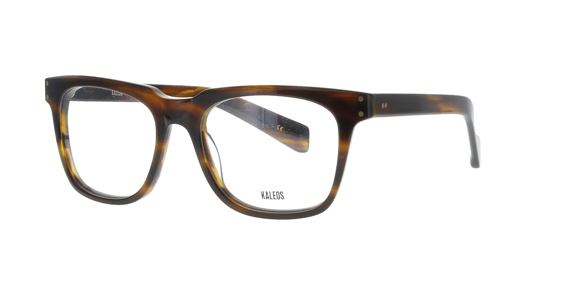 Dark Brown Tortoiseshell Havana Kaleos Frame sold by Fashion Eyewear