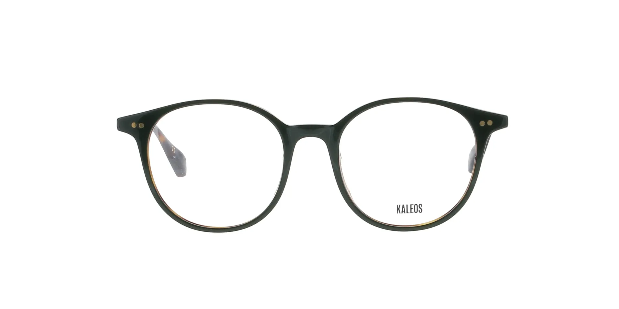 Green and Tortoise Round Kaleos Frame sold by Fashion Eyewear product image thumbnail 2