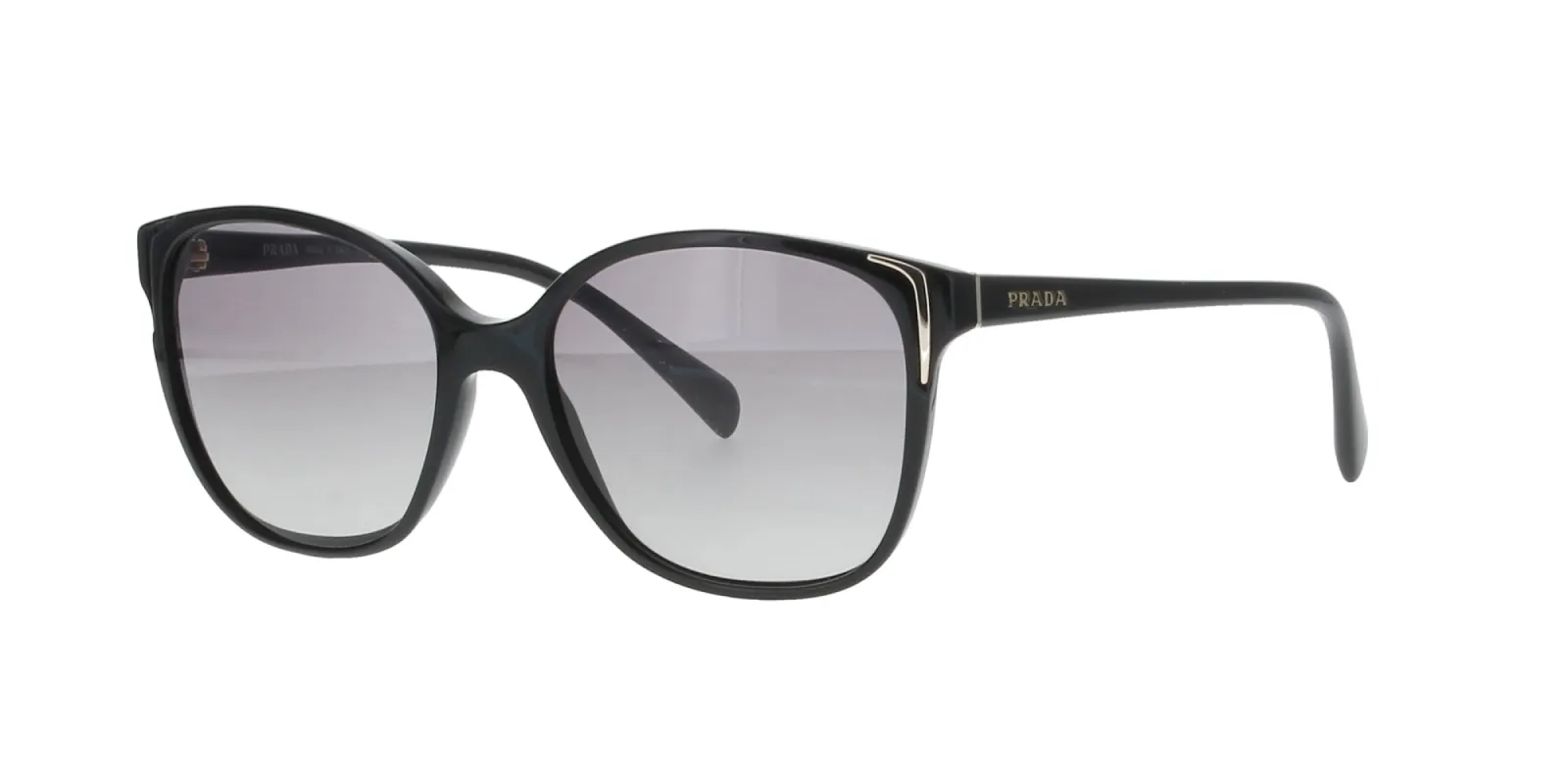 Black Round Prada Sunglasses sold by Fashion Eyewear