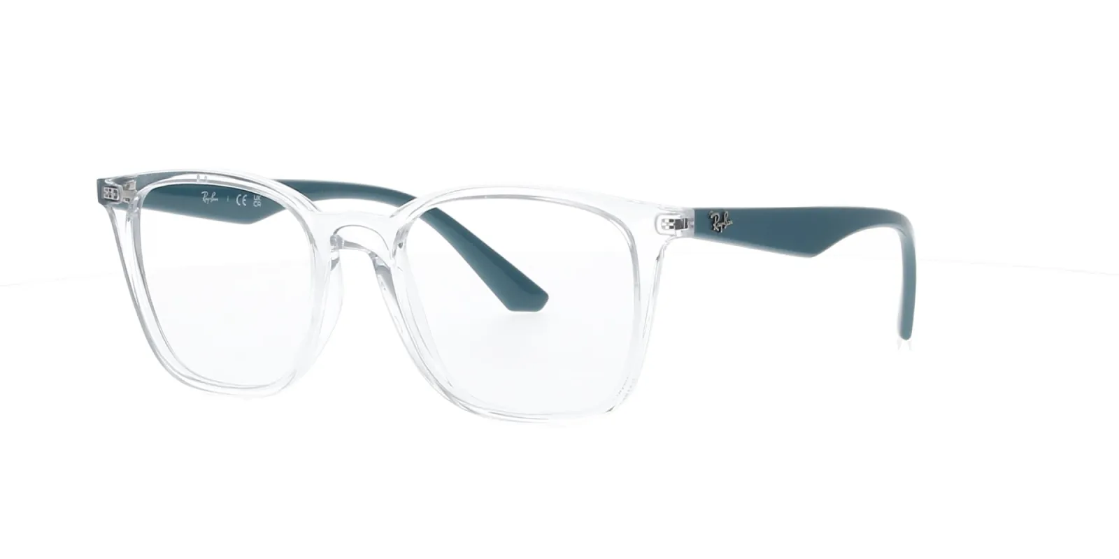 Transparent Square Rayban Frame sold by Fashion Eyewear