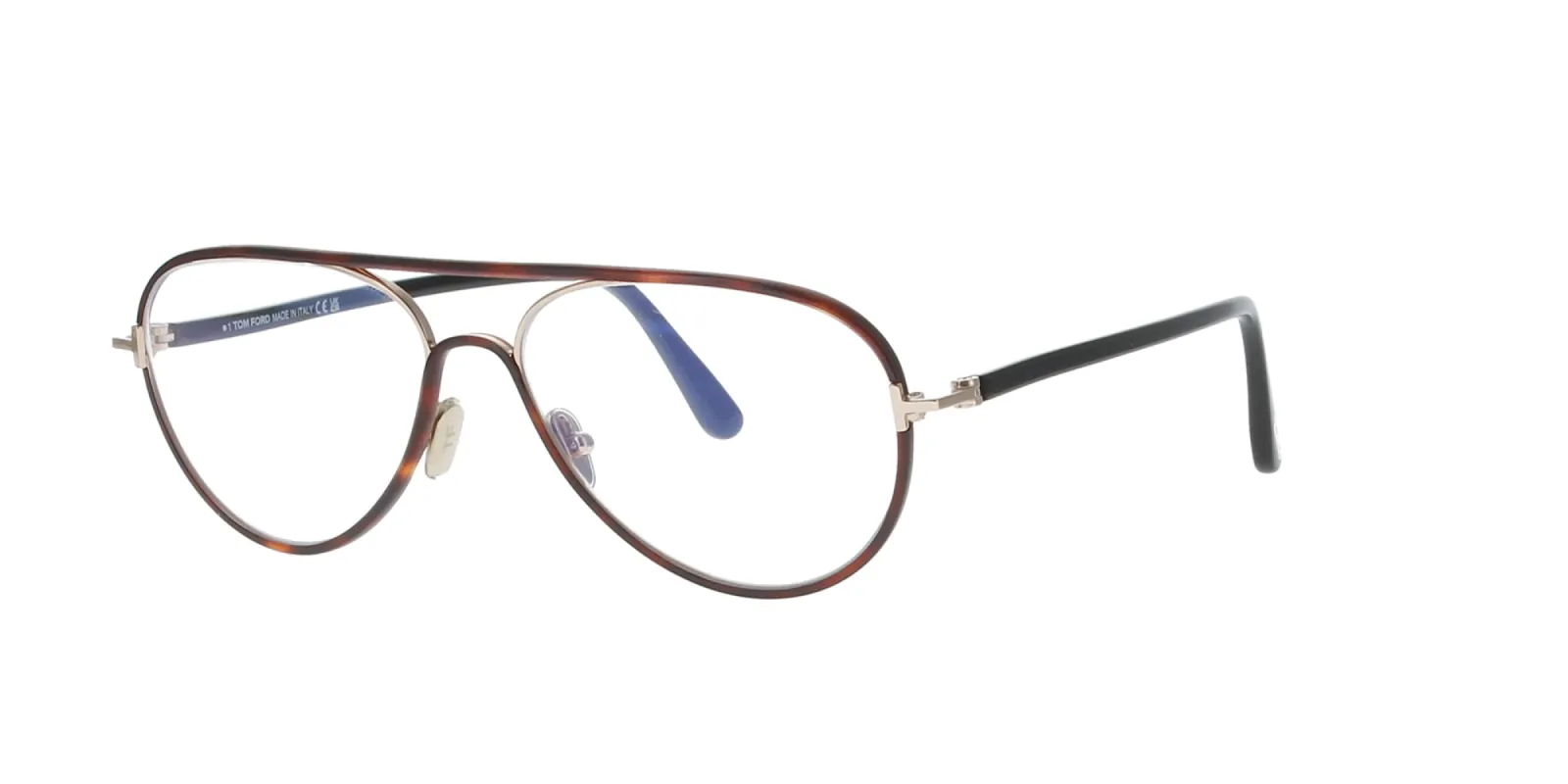 Havana Gold Tom Ford Aviator Frame sold by Fashion Eyewear