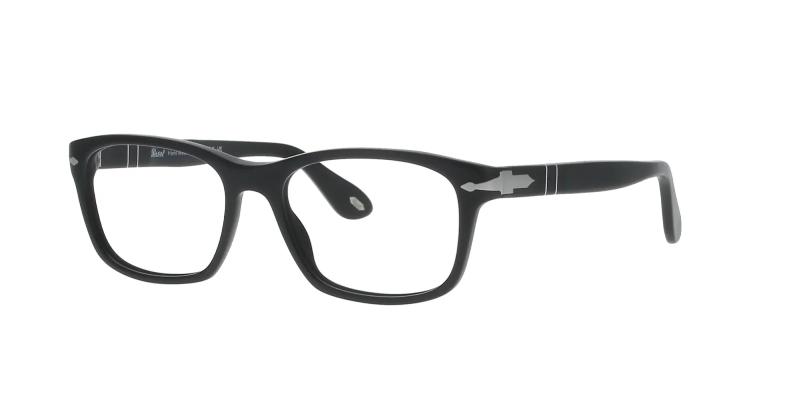 Matt Black Rectangle Persol Frame sold by Fashion Eyewear