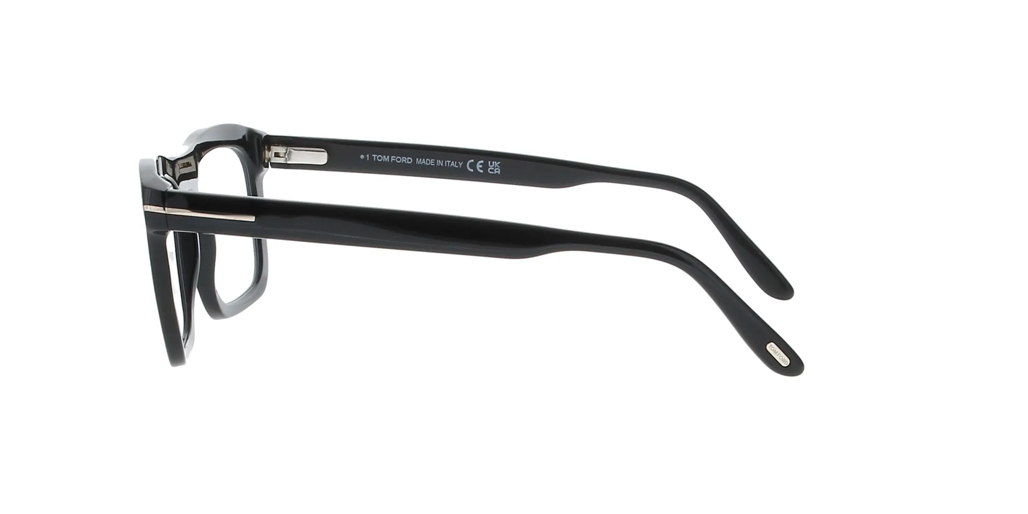 Square Shiny Black Tom Ford Frame sold by Fashion Eyewear product image thumbnail 3