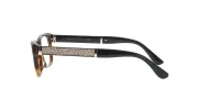 Havana and Rose Gold Oval Jimmy Choo Frame sold by Fashion Eyewear