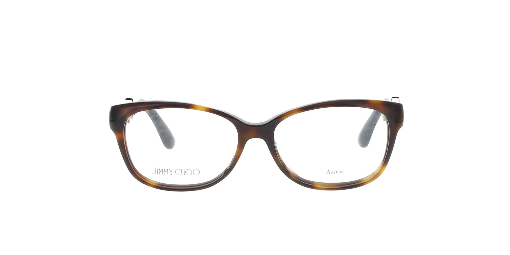 Havana and Rose Gold Oval Jimmy Choo Frame sold by Fashion Eyewear product image thumbnail 2