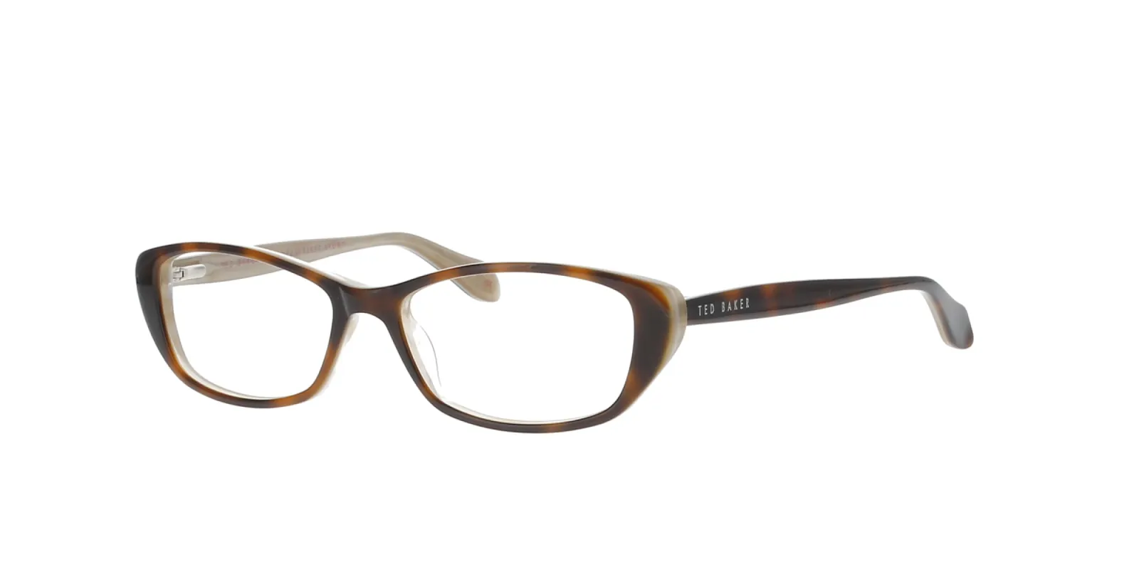 Ted Baker Tortoise Rectangle Frame sold by Fashion Eyewear