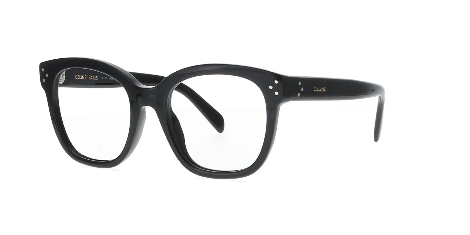 Glossy Black Square Celine Frame sold by Fashion Eyewear