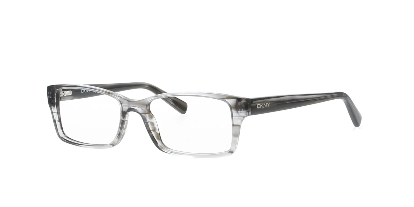Mottled Crystal Grey Rectangle DKNY Frame sold by Fashion Eyewear