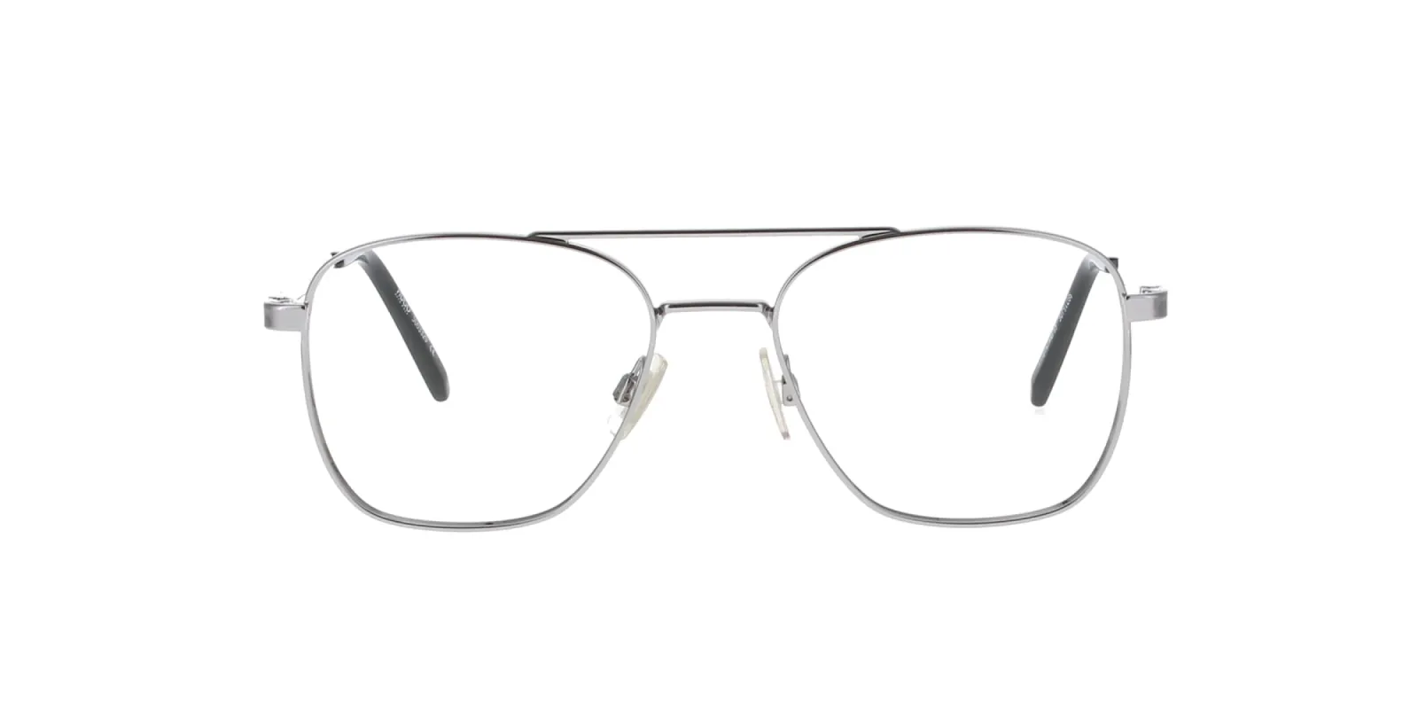 Silver Metal Pilot Hugo Frame sold by Fashion Eyewear