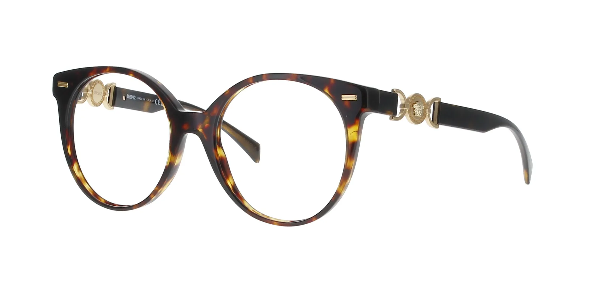 Oversized Havana Versace Frame sold by Fashion Eyewear