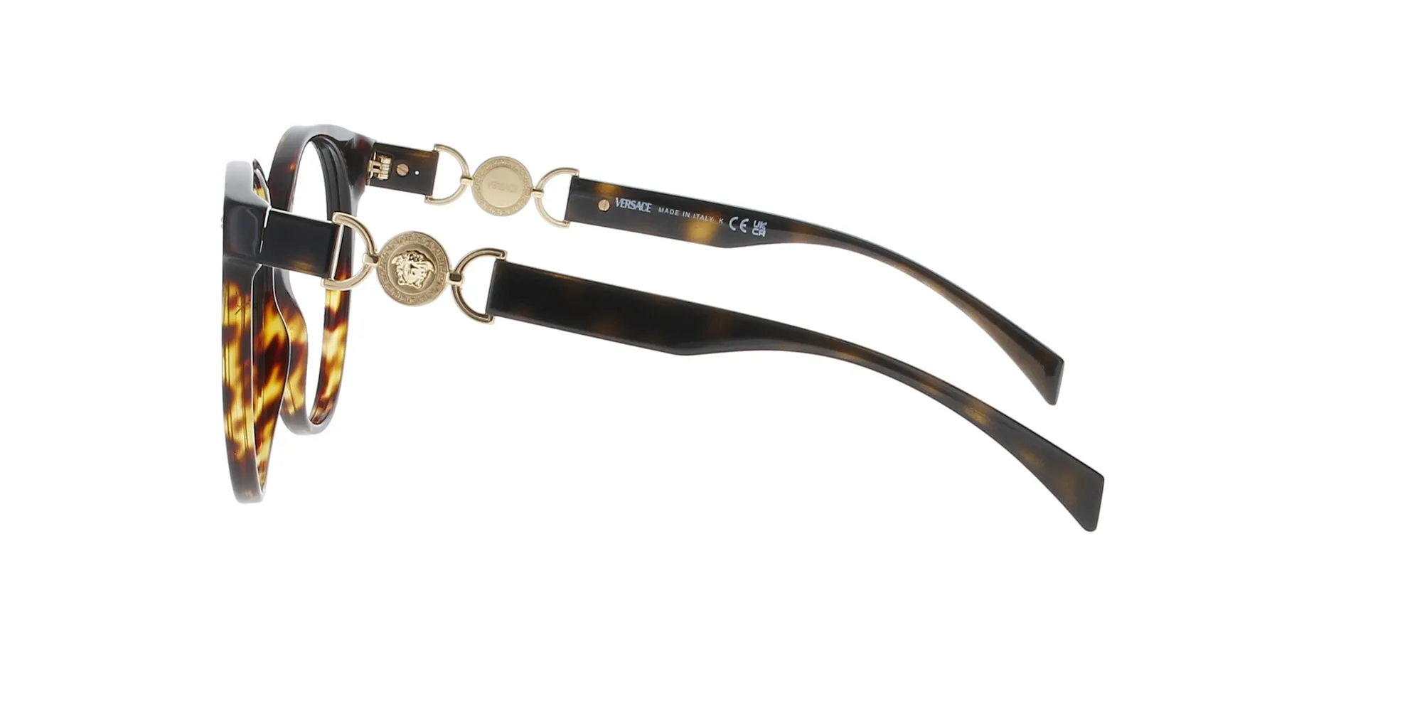 Oversized Havana Versace Frame sold by Fashion Eyewear product image thumbnail 3