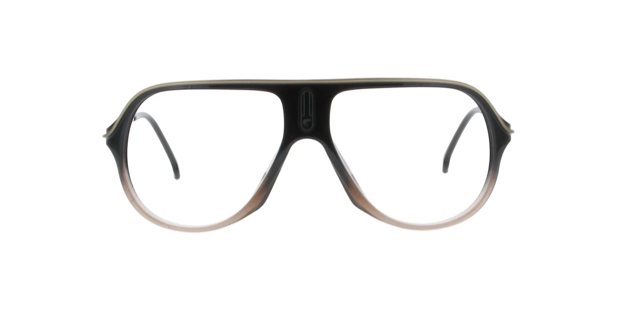 Black and Gold Carrera Frame sold by Fashion Eyewear product image thumbnail 2