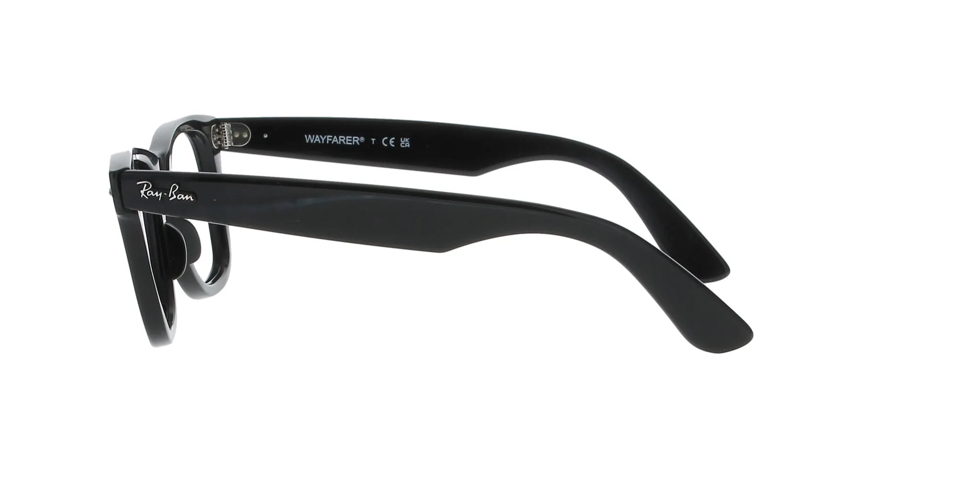 Black Rayban Wayfarer Ease Frame sold by Fashion Eyewear product image thumbnail 3
