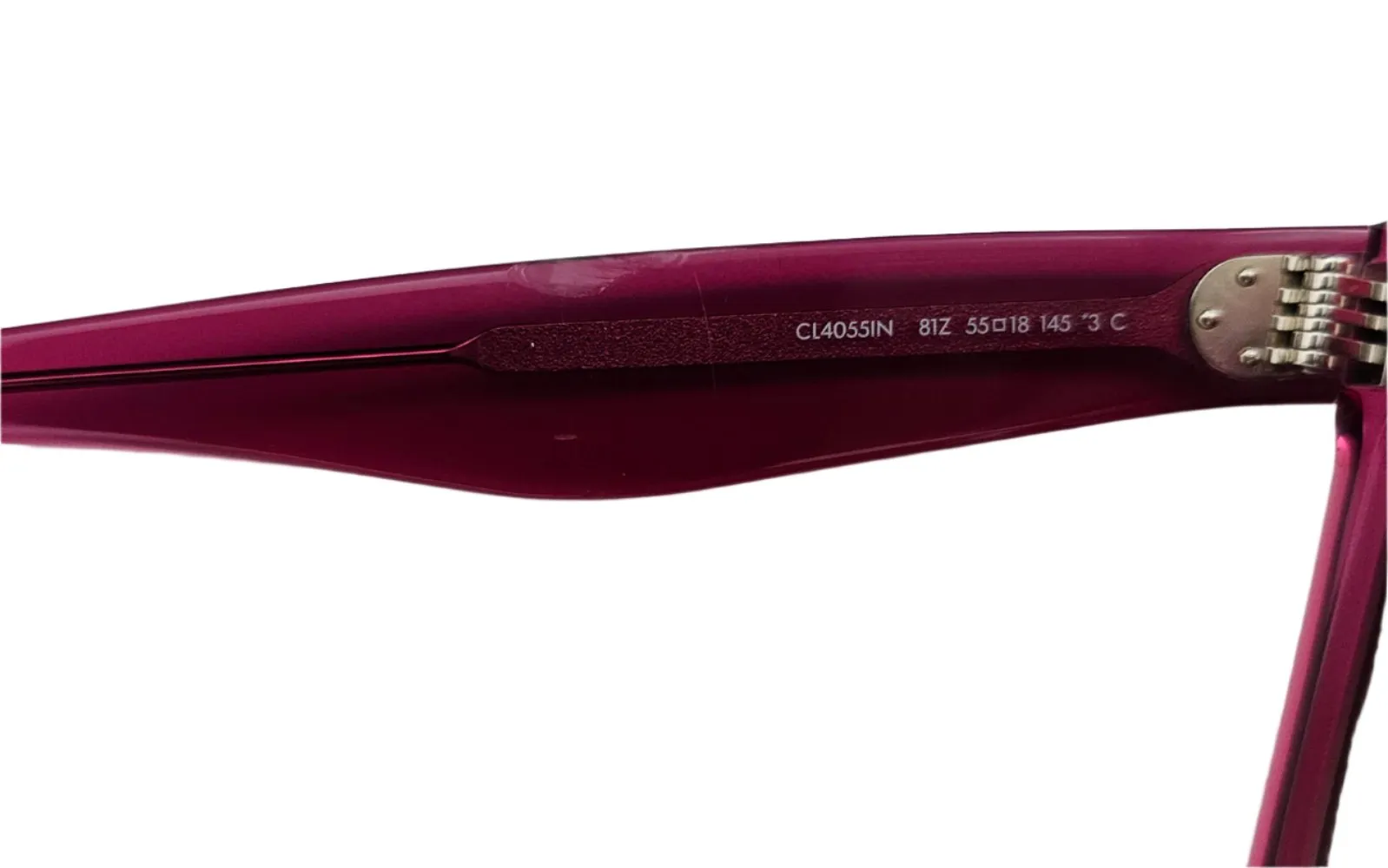 Shiny Violet Celine 3 Dots Sunglasses sold by Fashion Eyewear product image thumbnail 5