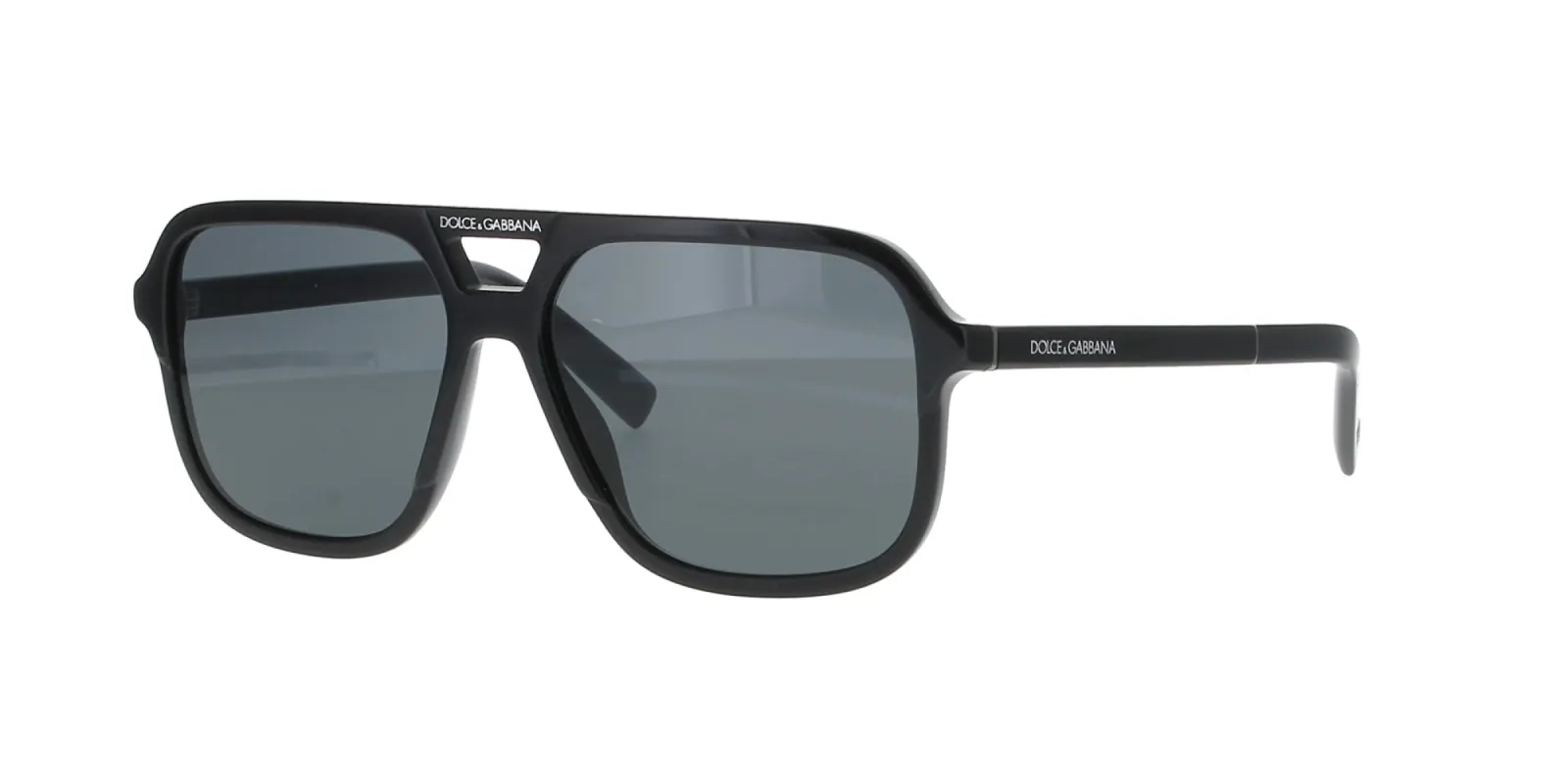 Square Black Dolce and Gabbana Sunglasses sold by Fashion Eyewear