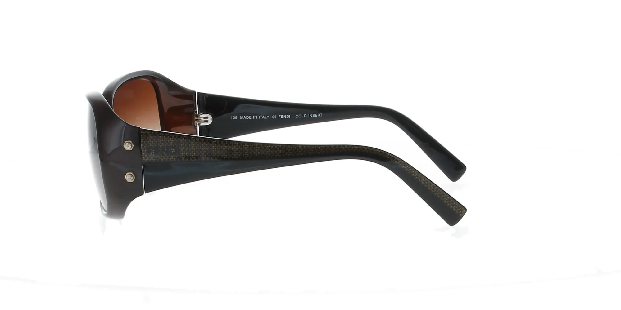 Black and Brown Fendi Sunglasses sold by Fashion Eyewear product image thumbnail 3