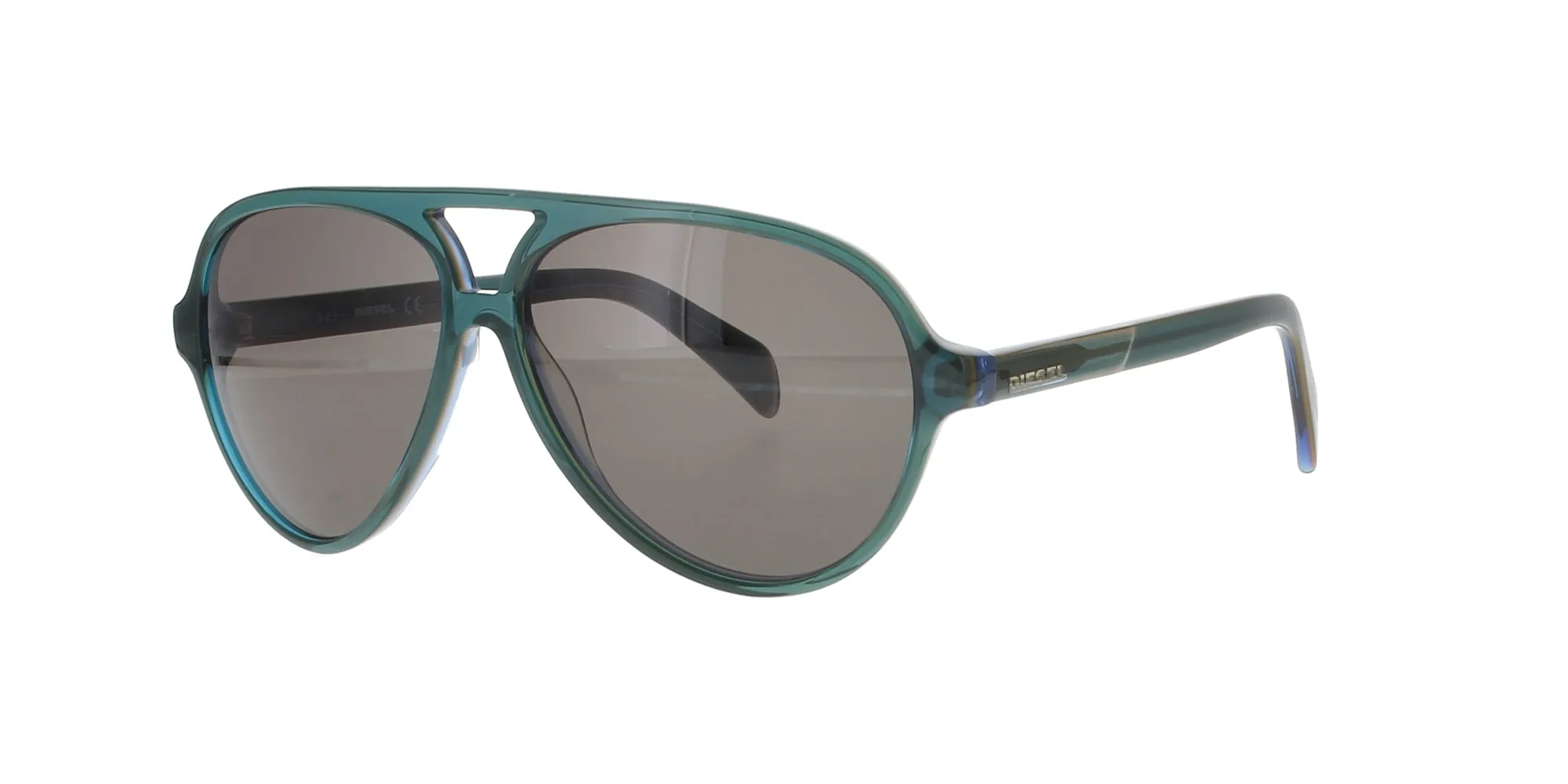 Green Teardrop Diesel Sunglasses sold by Fashion Eyewear