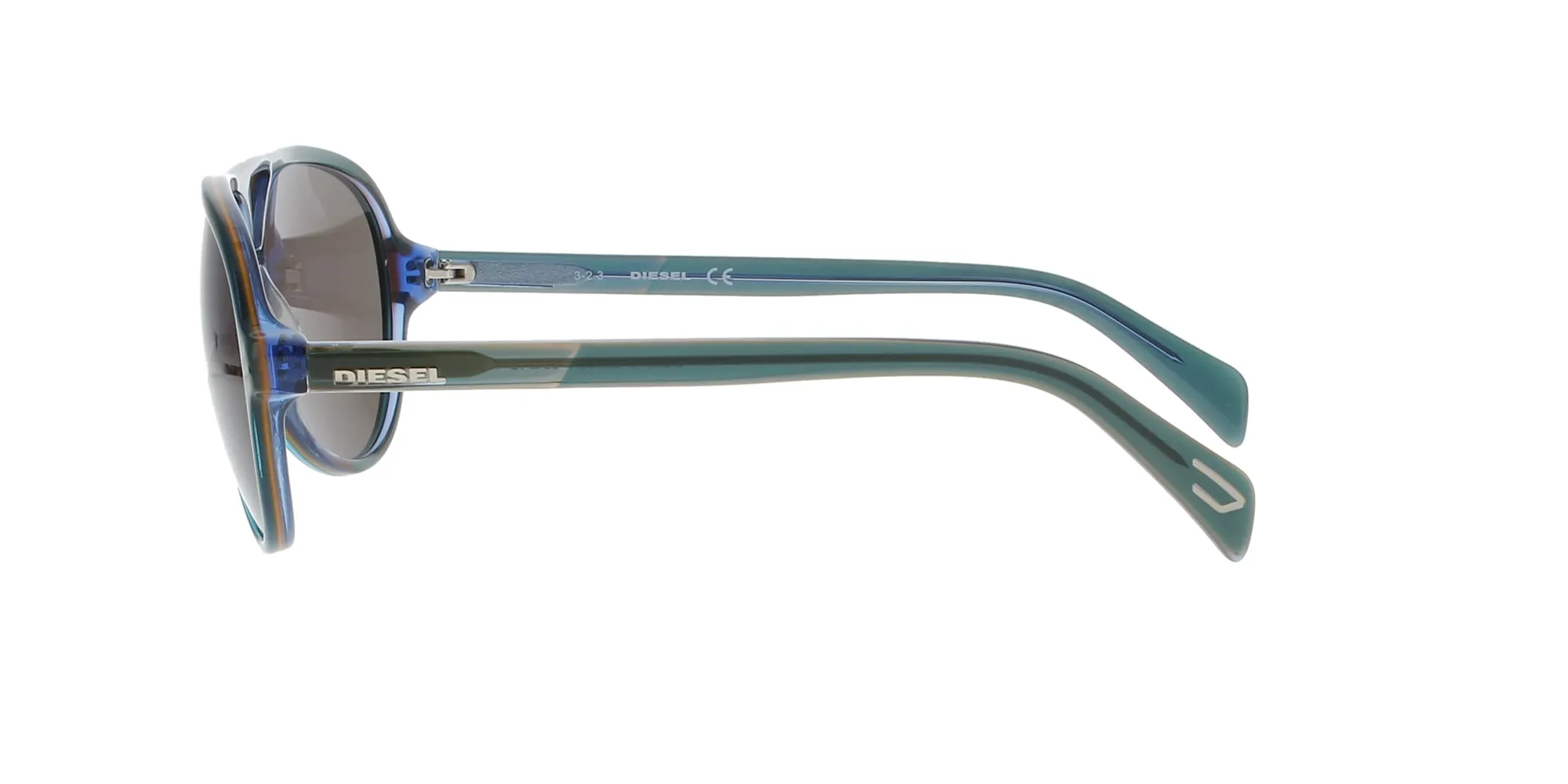 Green Teardrop Diesel Sunglasses sold by Fashion Eyewear product image thumbnail 3