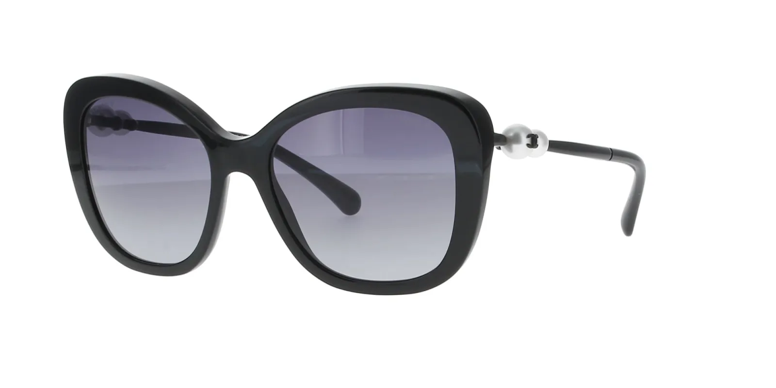 Black Square Pearl Chanel Sunglasses sold by Fashion Eyewear