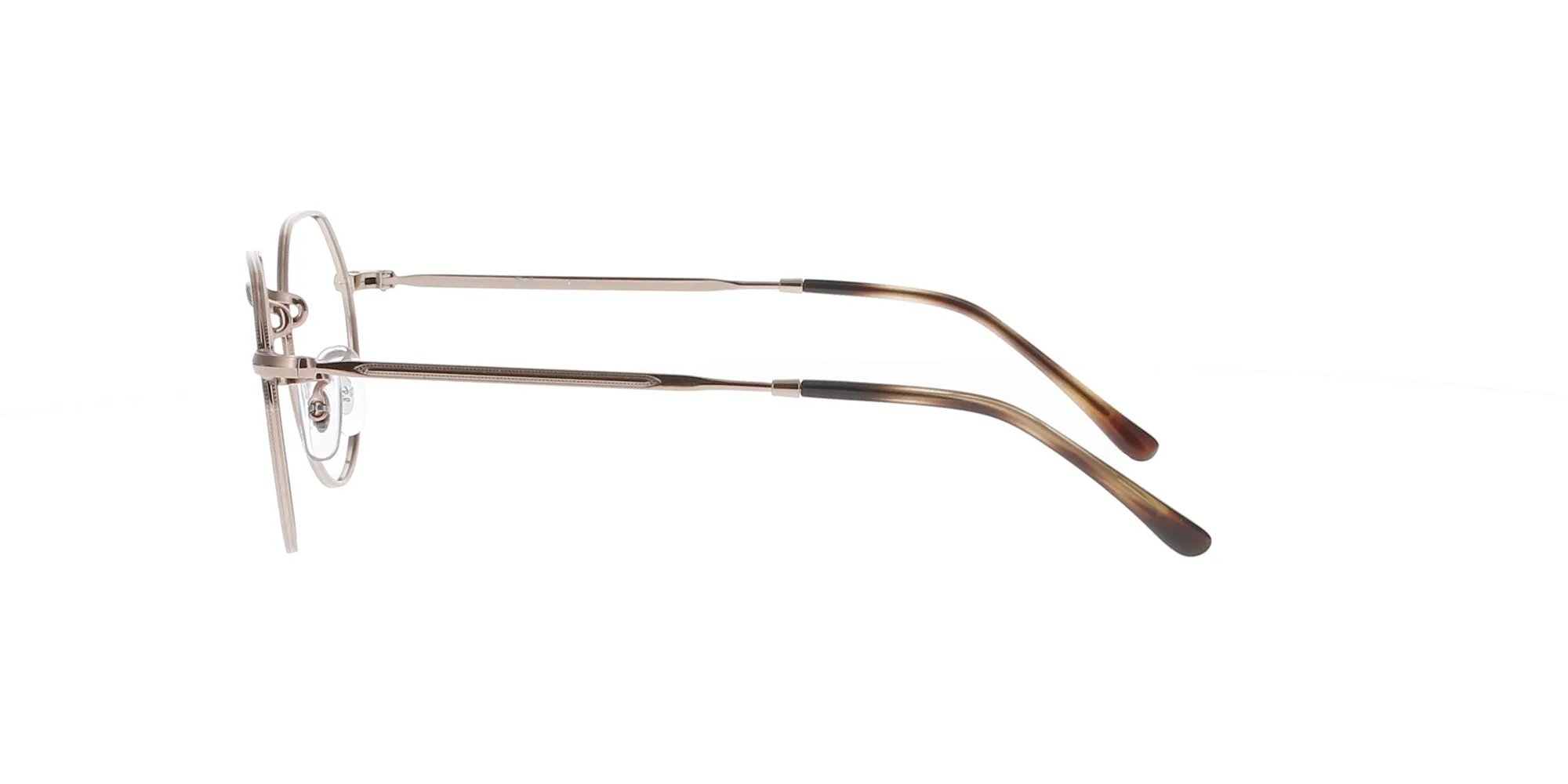 Round Copper Rayban Metal Frame sold by Fashion Eyewear product image thumbnail 3