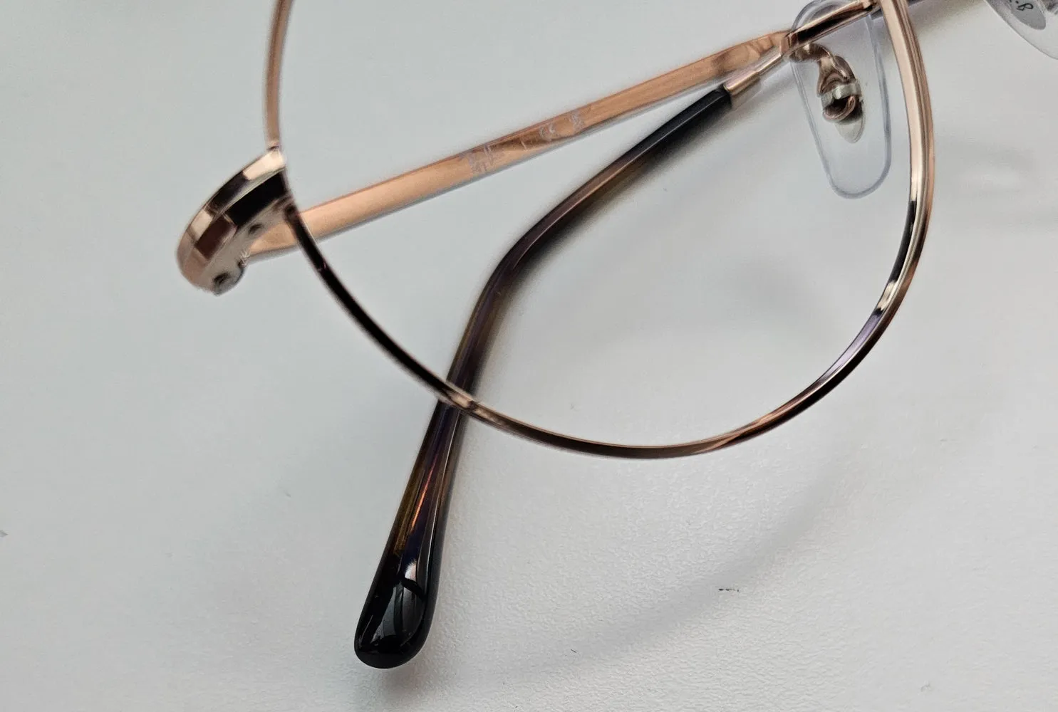 Round Copper Rayban Metal Frame sold by Fashion Eyewear product image thumbnail 4