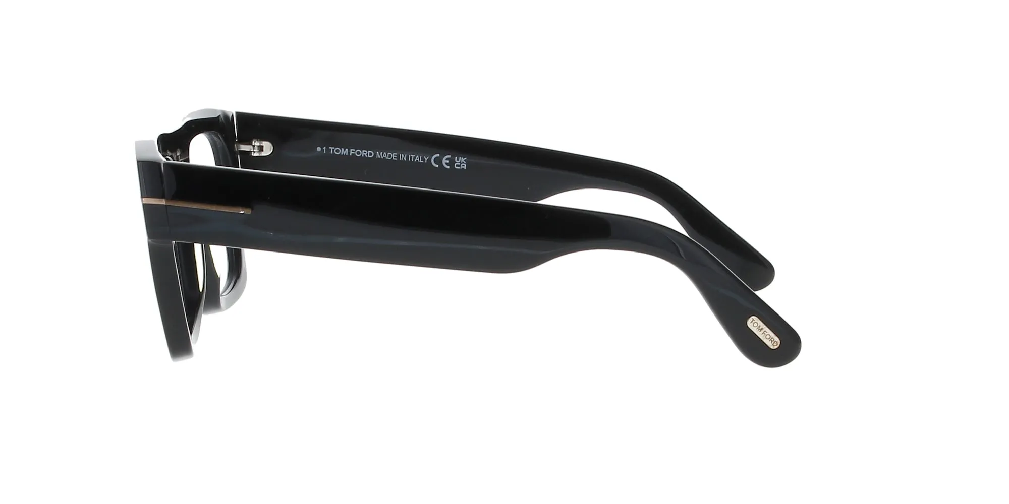 Straight-Top Bold Black Tom Ford Frame sold by Fashion Eyewear product image thumbnail 3