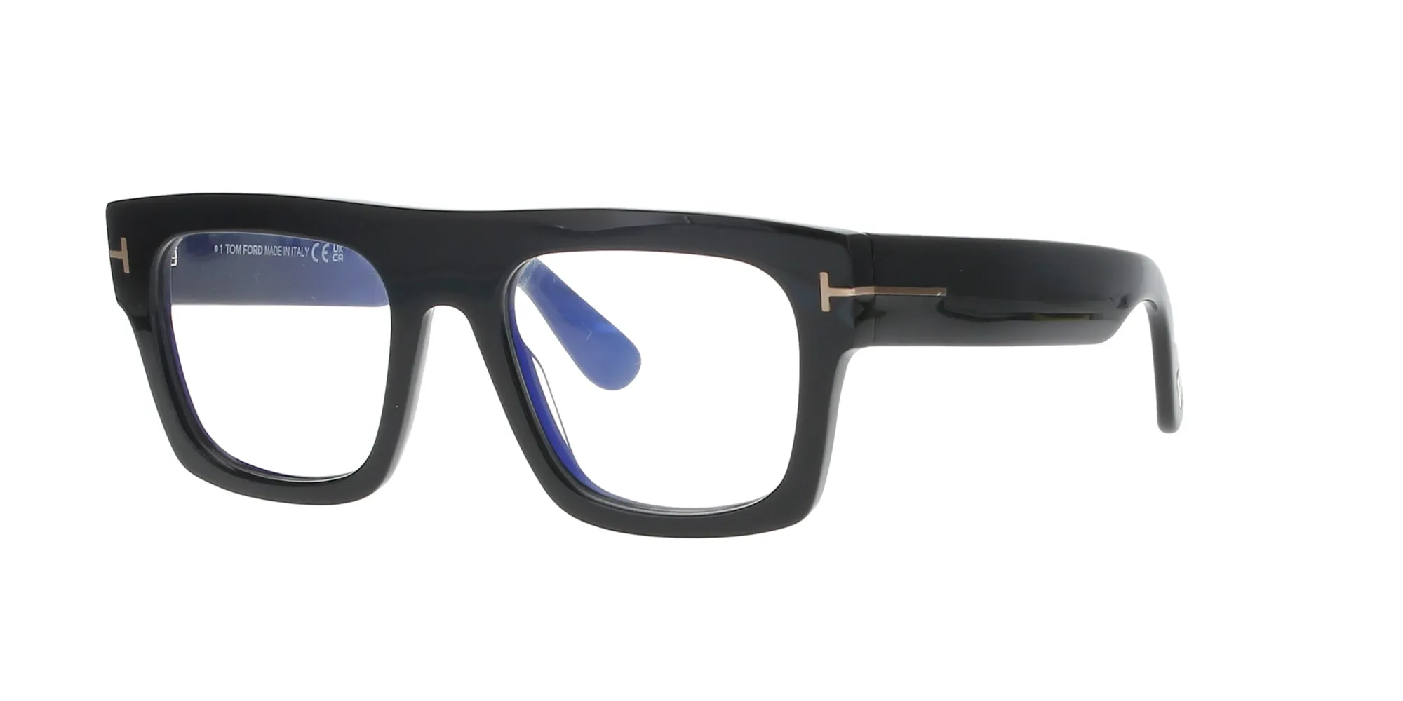 Straight-Top Bold Black Tom Ford Frame sold by Fashion Eyewear