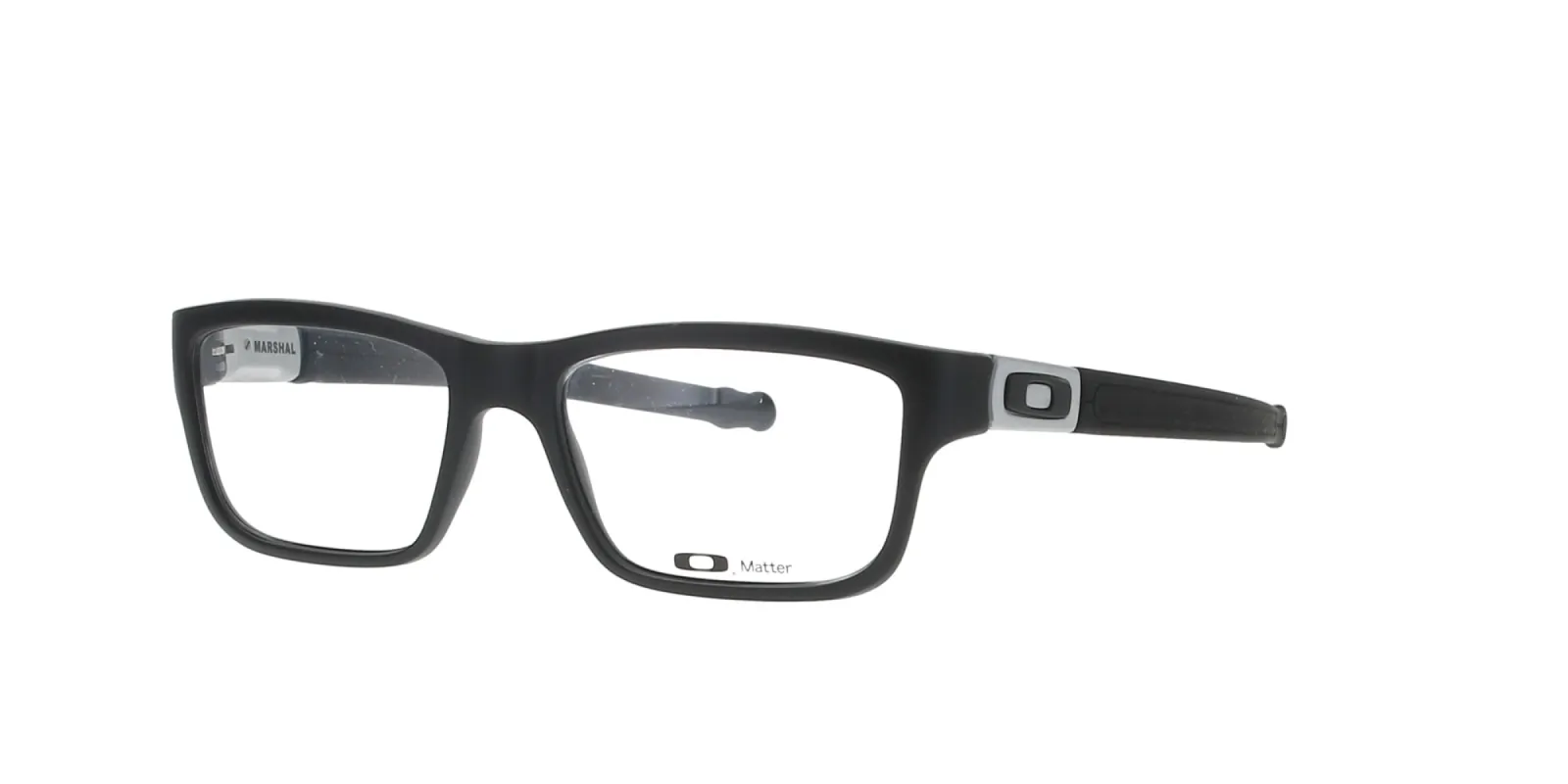 Satin Black Oakley Marshal Frame sold by Fashion Eyewear