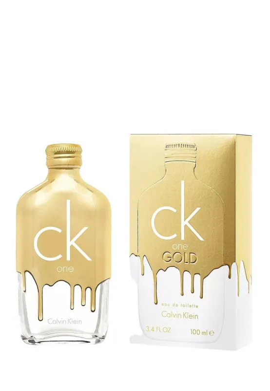 CK One Gold Eau De Toilette Spray 100ml: Sophisticated Unisex Fragrance sold by Fashion Eyewear