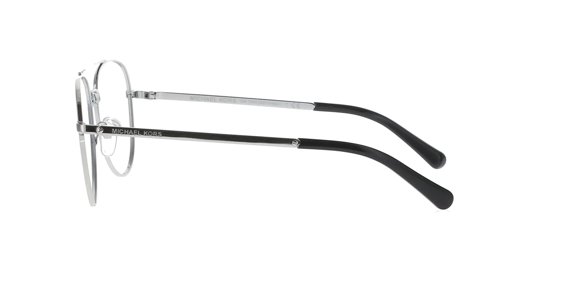 Silver Metal Aviator Michael Kors Frame sold by Fashion Eyewear product image thumbnail 3