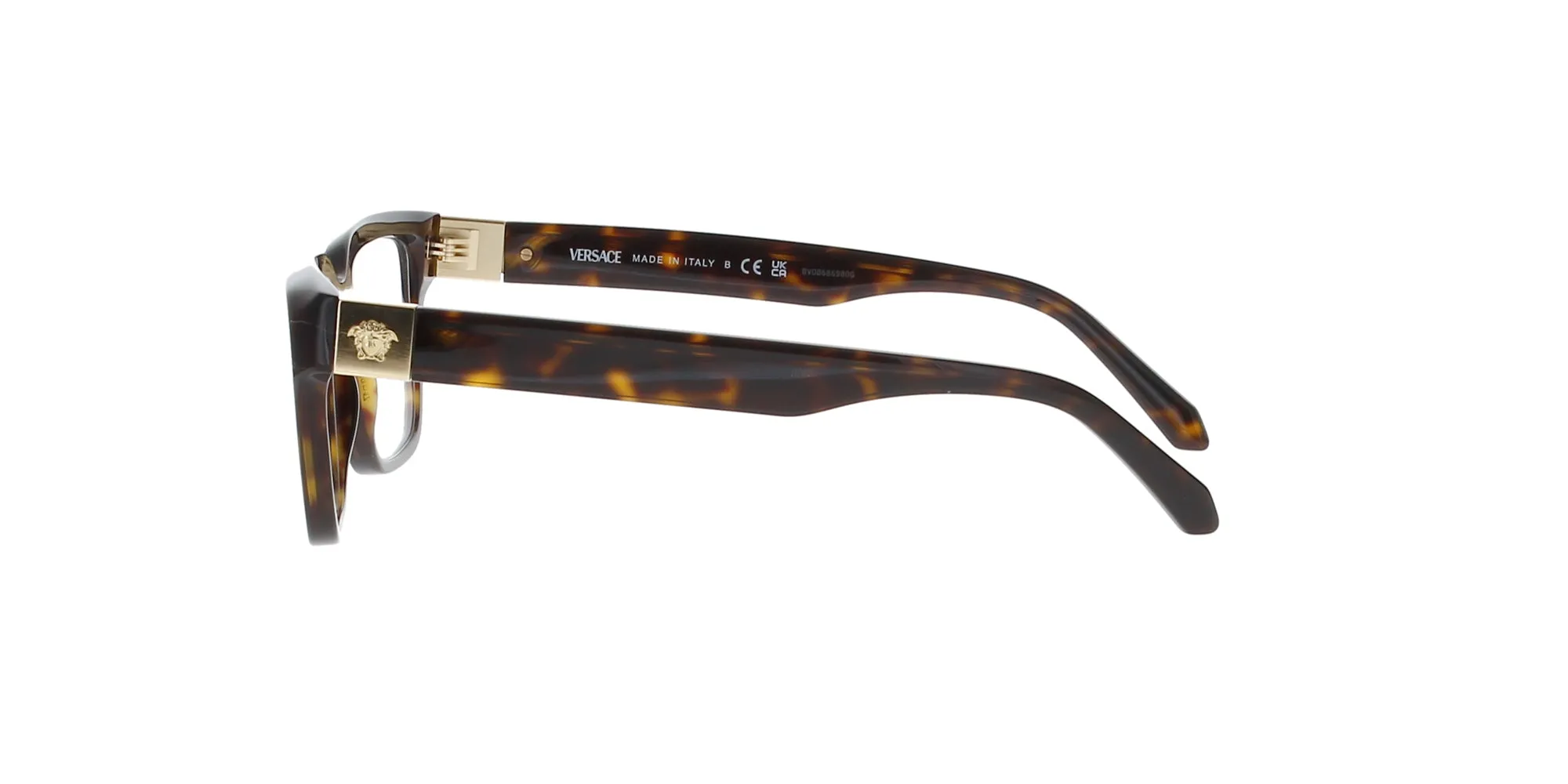 Polished Havana Versace Frame sold by Fashion Eyewear product image thumbnail 3
