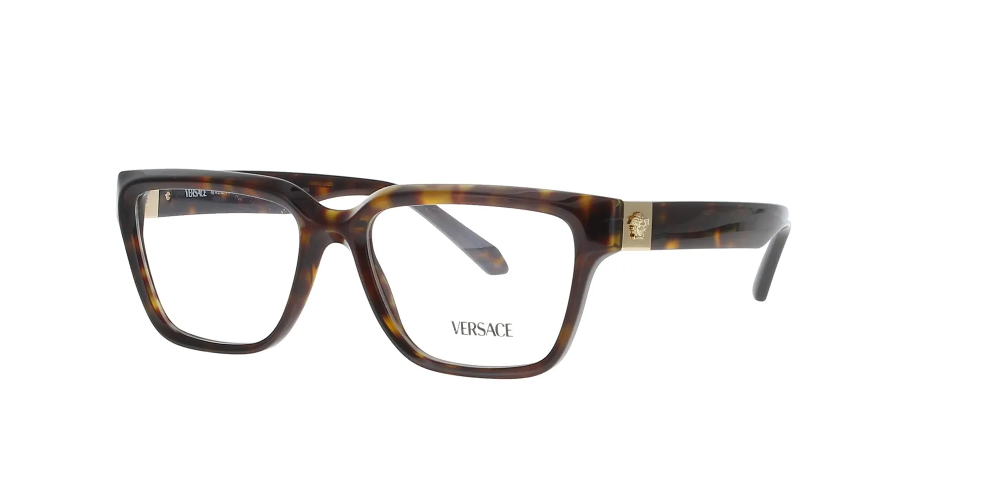 Polished Havana Versace Frame sold by Fashion Eyewear