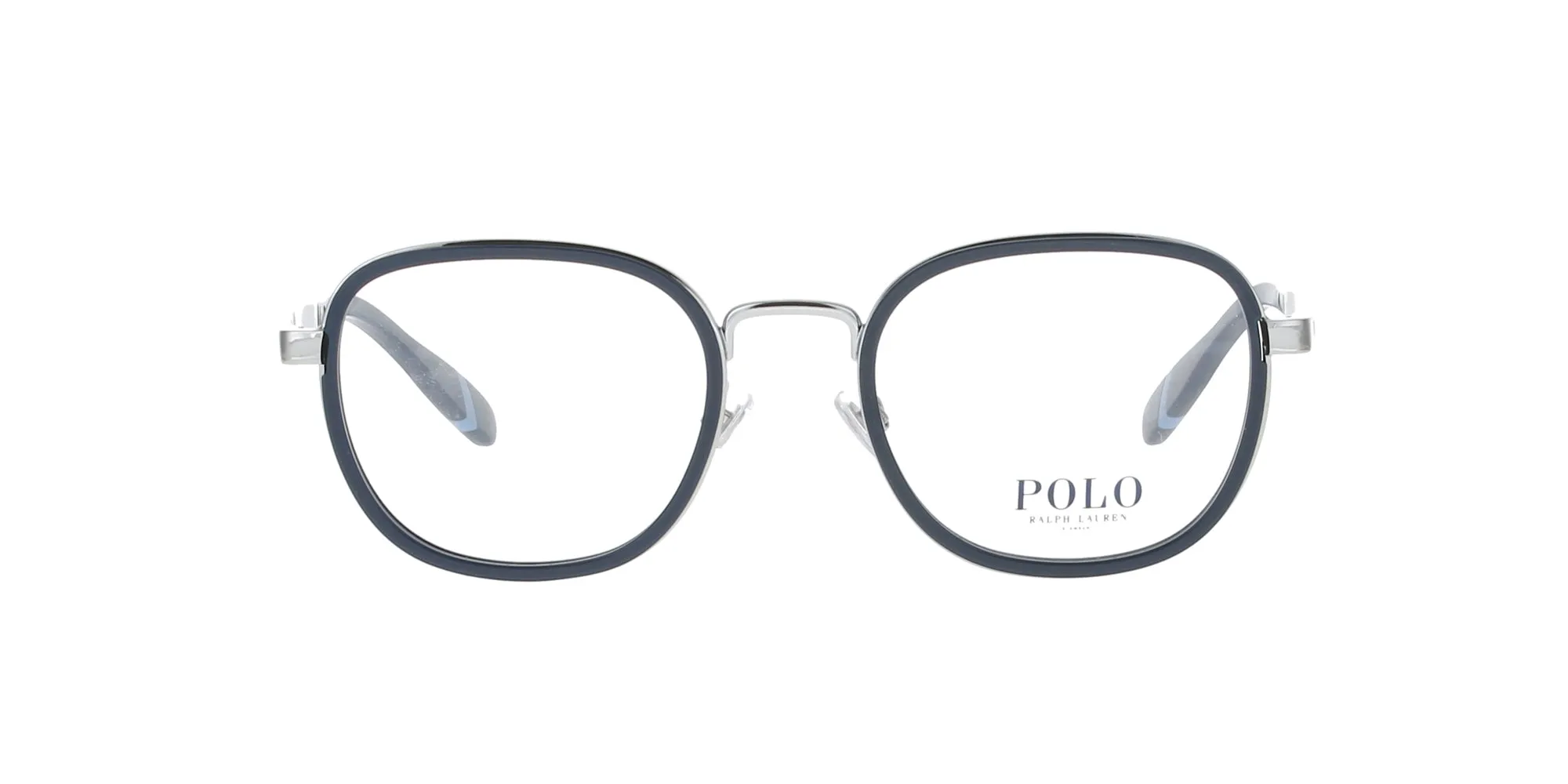 Navy Blue and Silver Polo Ralph Lauren Frame sold by Fashion Eyewear product image thumbnail 2