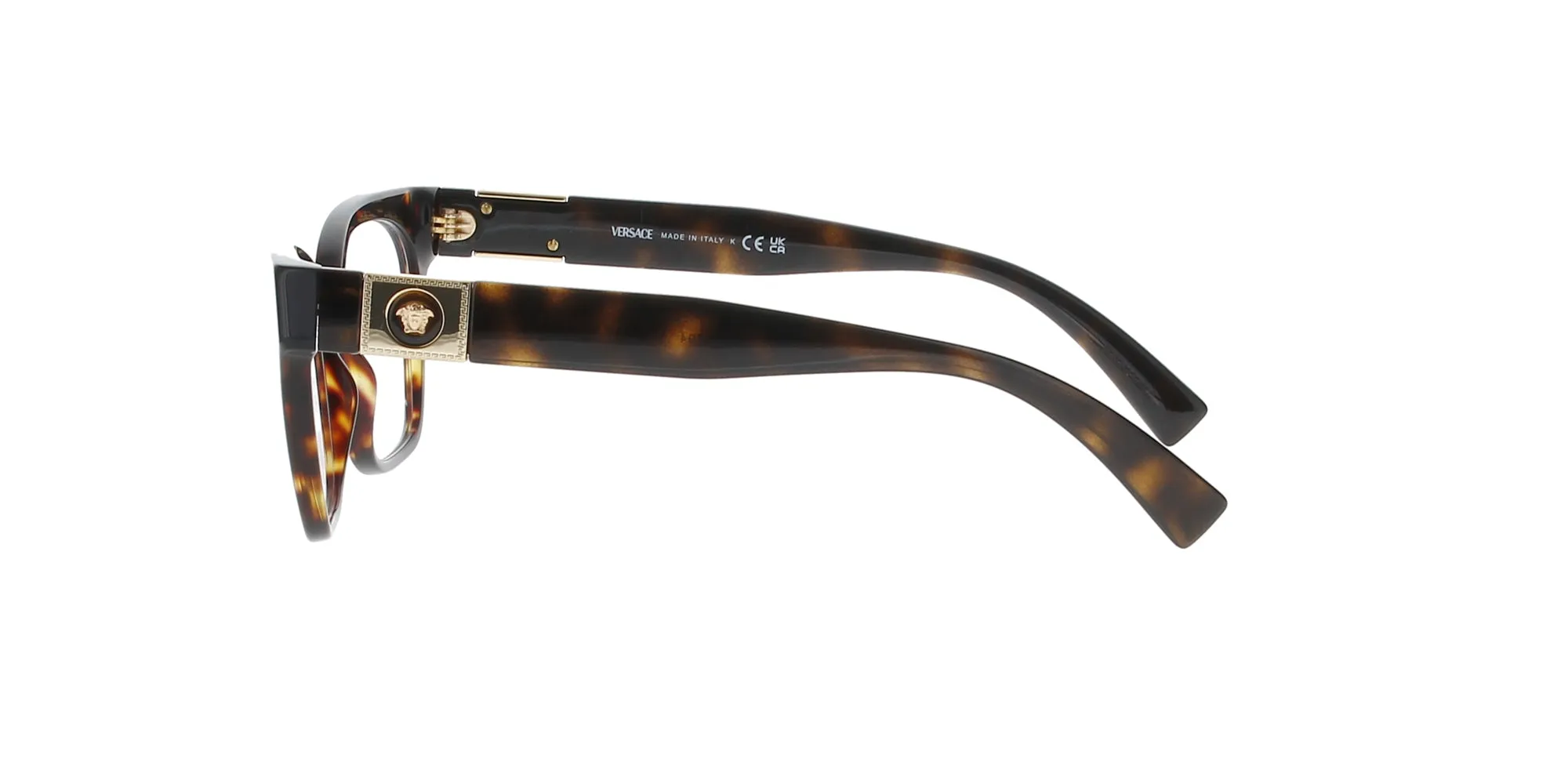 Glossy Havana Versace Frame sold by Fashion Eyewear product image thumbnail 3