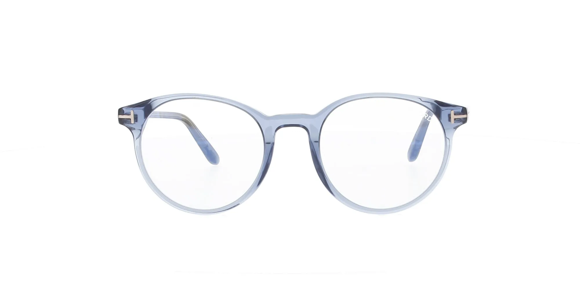 Crystal Blue Round Tom Ford Frame sold by Fashion Eyewear product image thumbnail 2