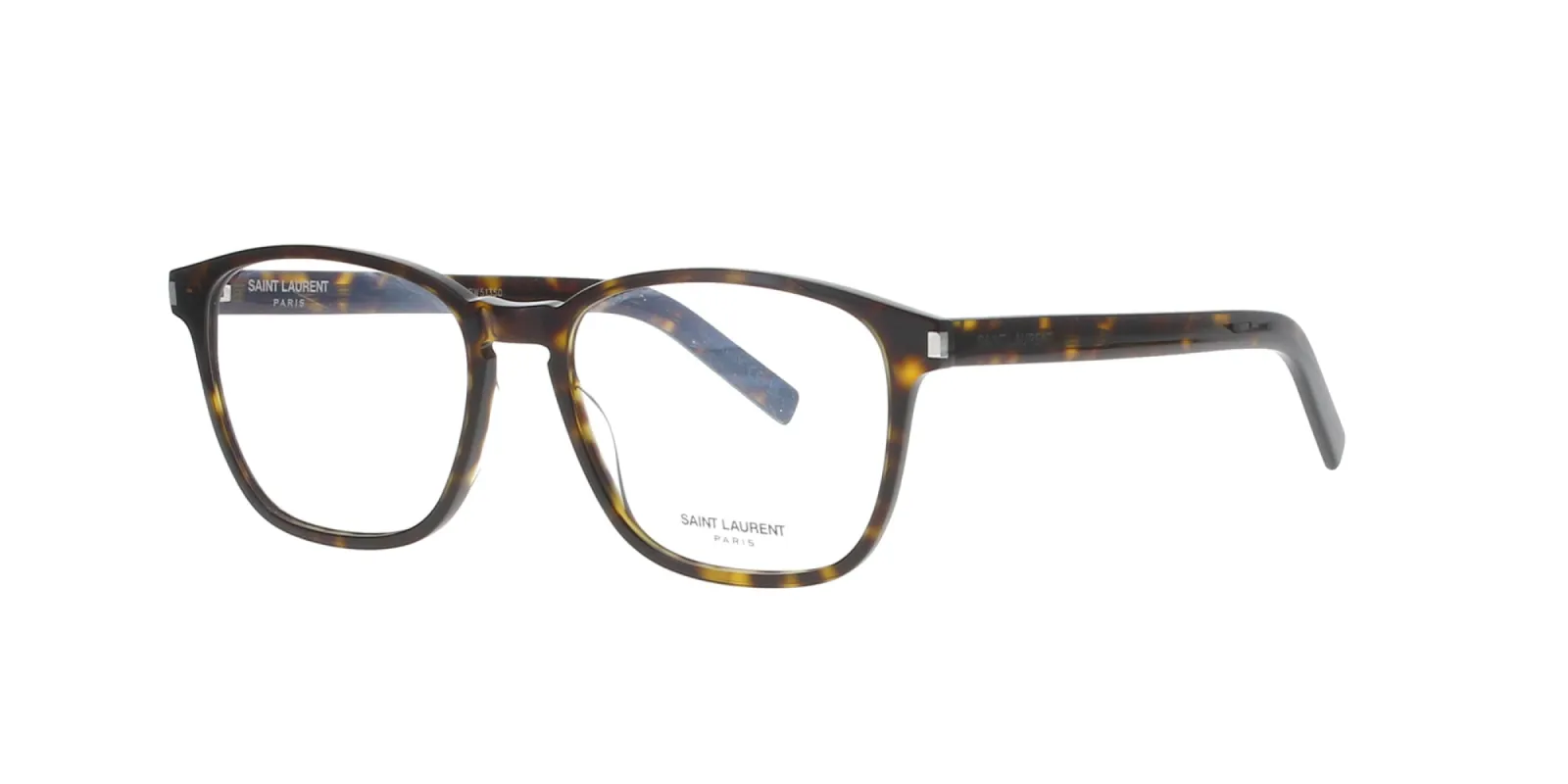 Dark Havana Square Saint Laurent Frame sold by Fashion Eyewear