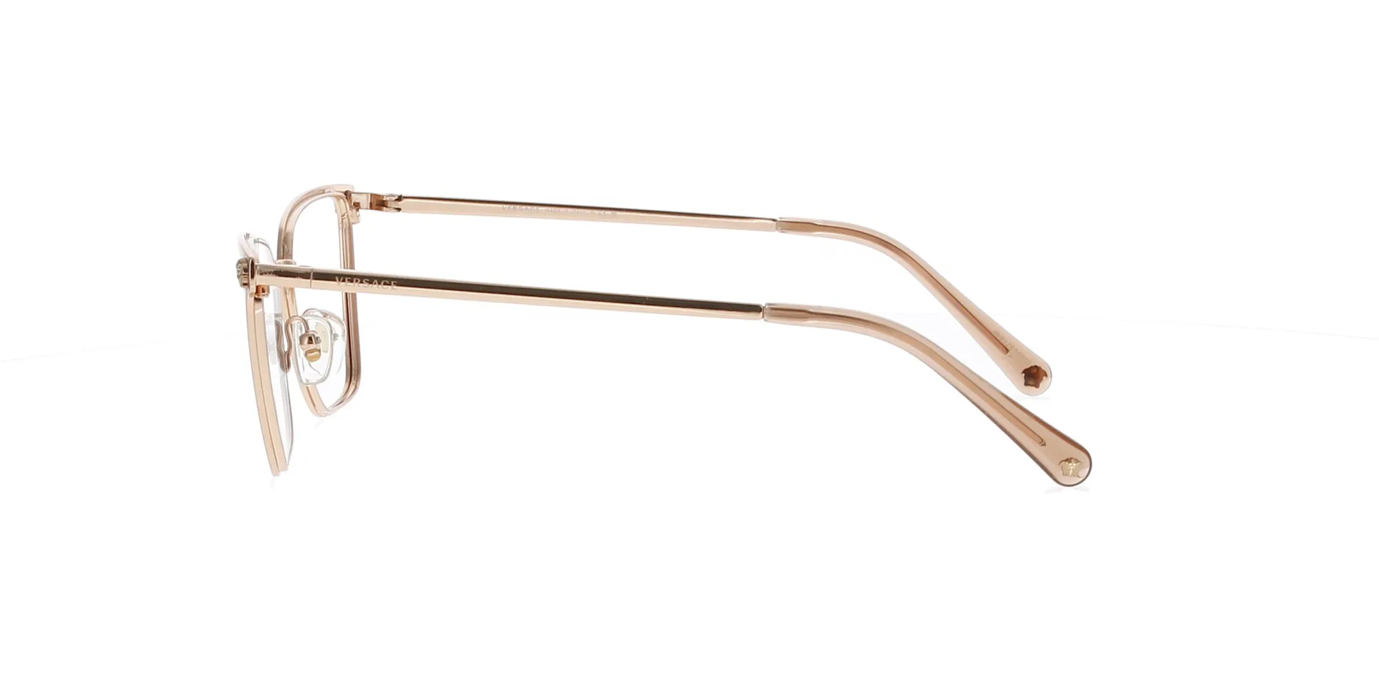 Polished Rose Gold Metal Versace Frame sold by Fashion Eyewear product image thumbnail 3