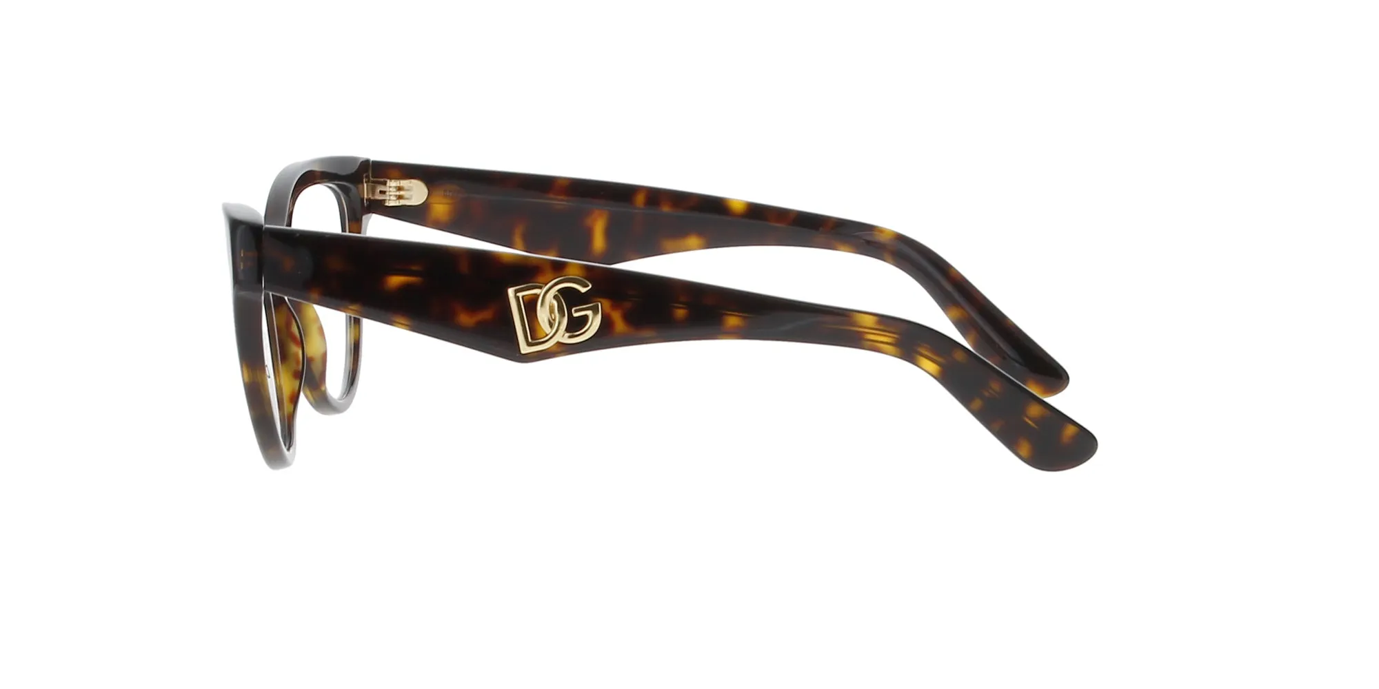 Havana Dolce and Gabbana Cat Eye Frame sold by Fashion Eyewear product image thumbnail 3