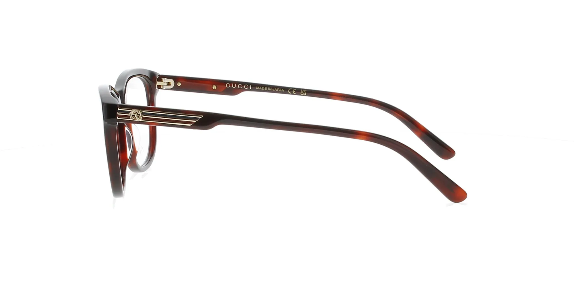 Dark Havana Gucci Frame sold by Fashion Eyewear product image thumbnail 3