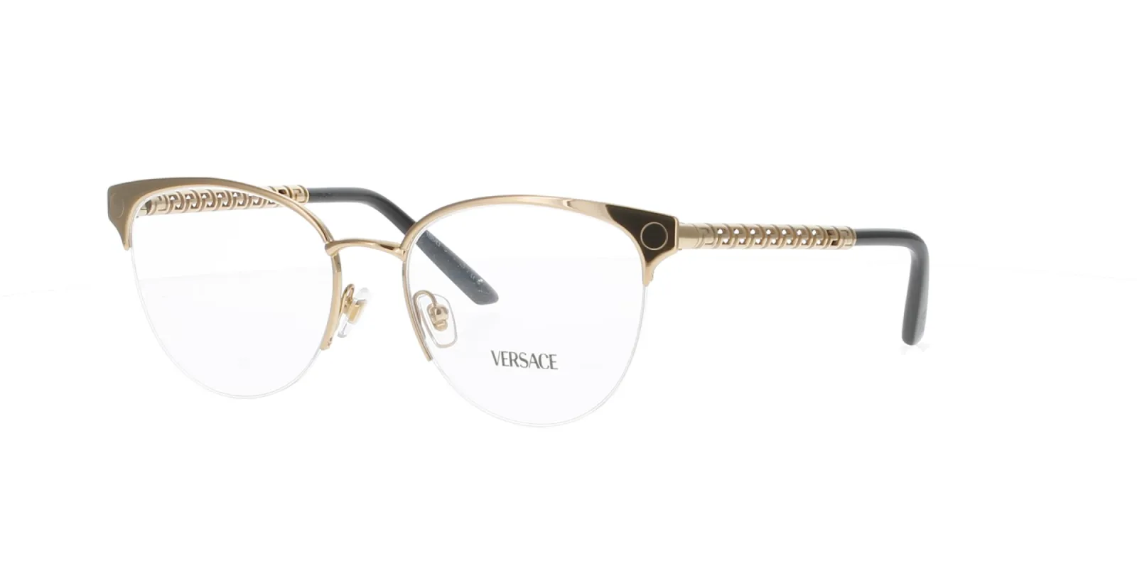 Gold Half Rim Versace Frame sold by Fashion Eyewear